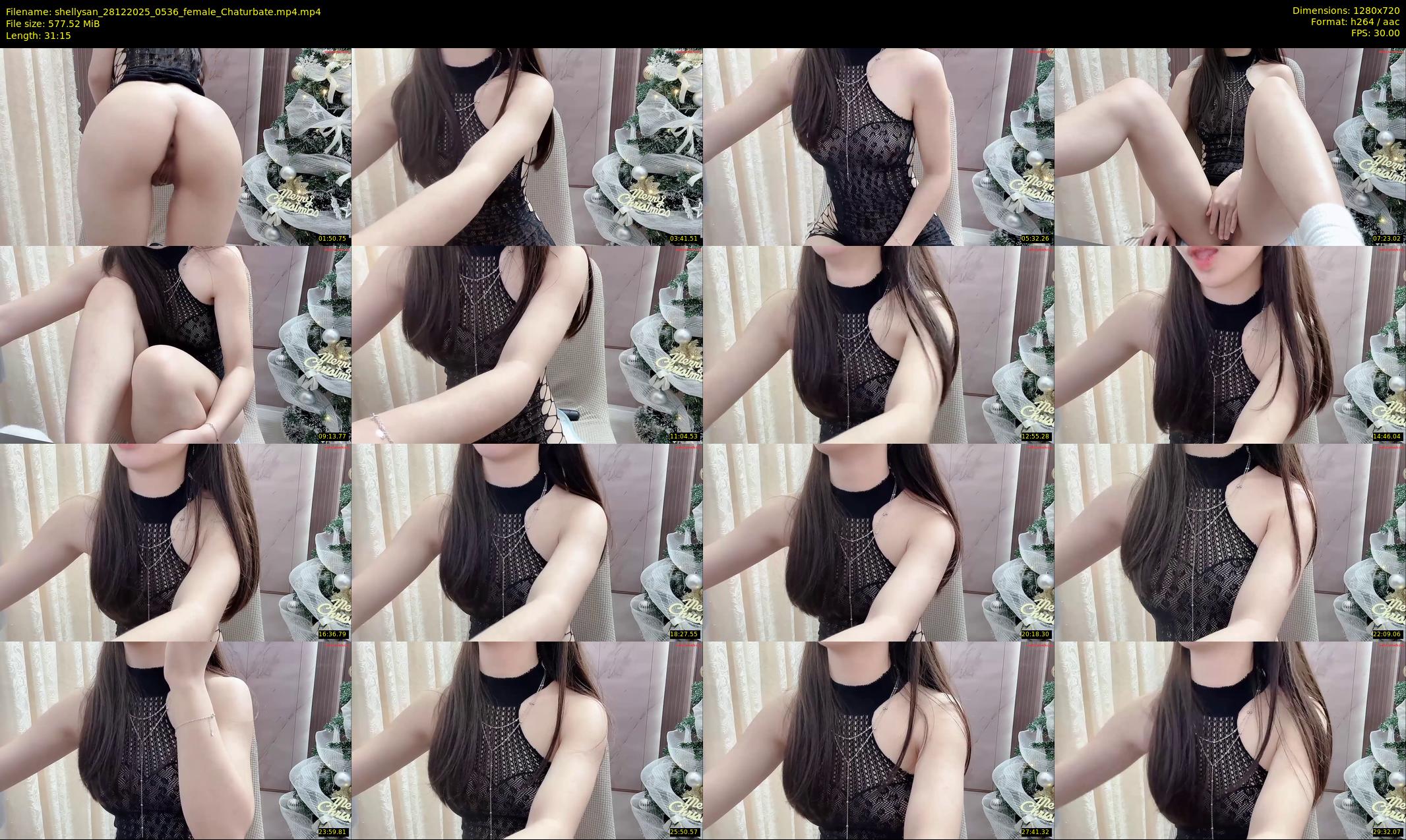 shellysan — 32 minute Chaturbate female cam show recording, 720p, Dec 28, 2025