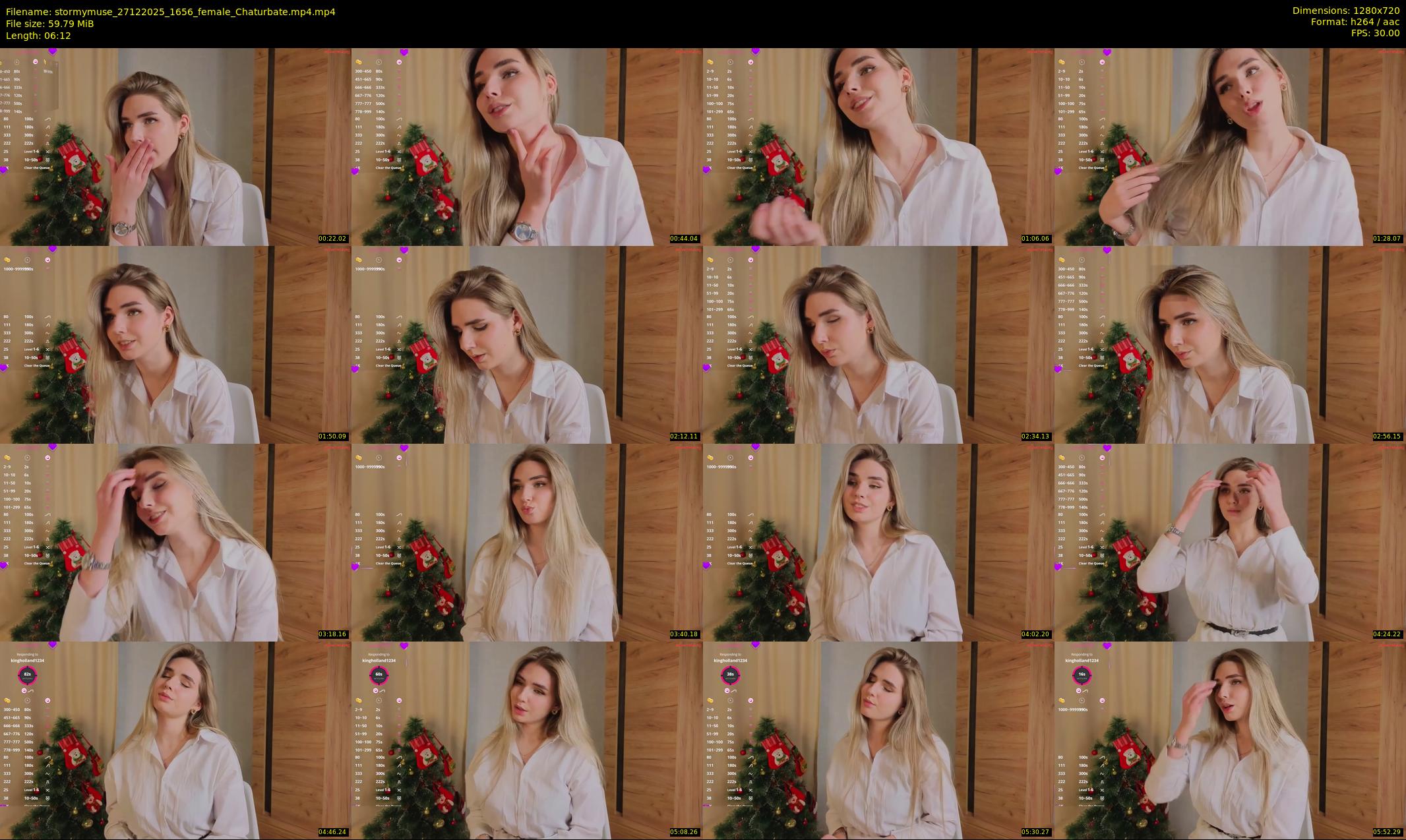 stormymuse — 7 minute Chaturbate female cam show recording, 720p, Dec 27, 2025