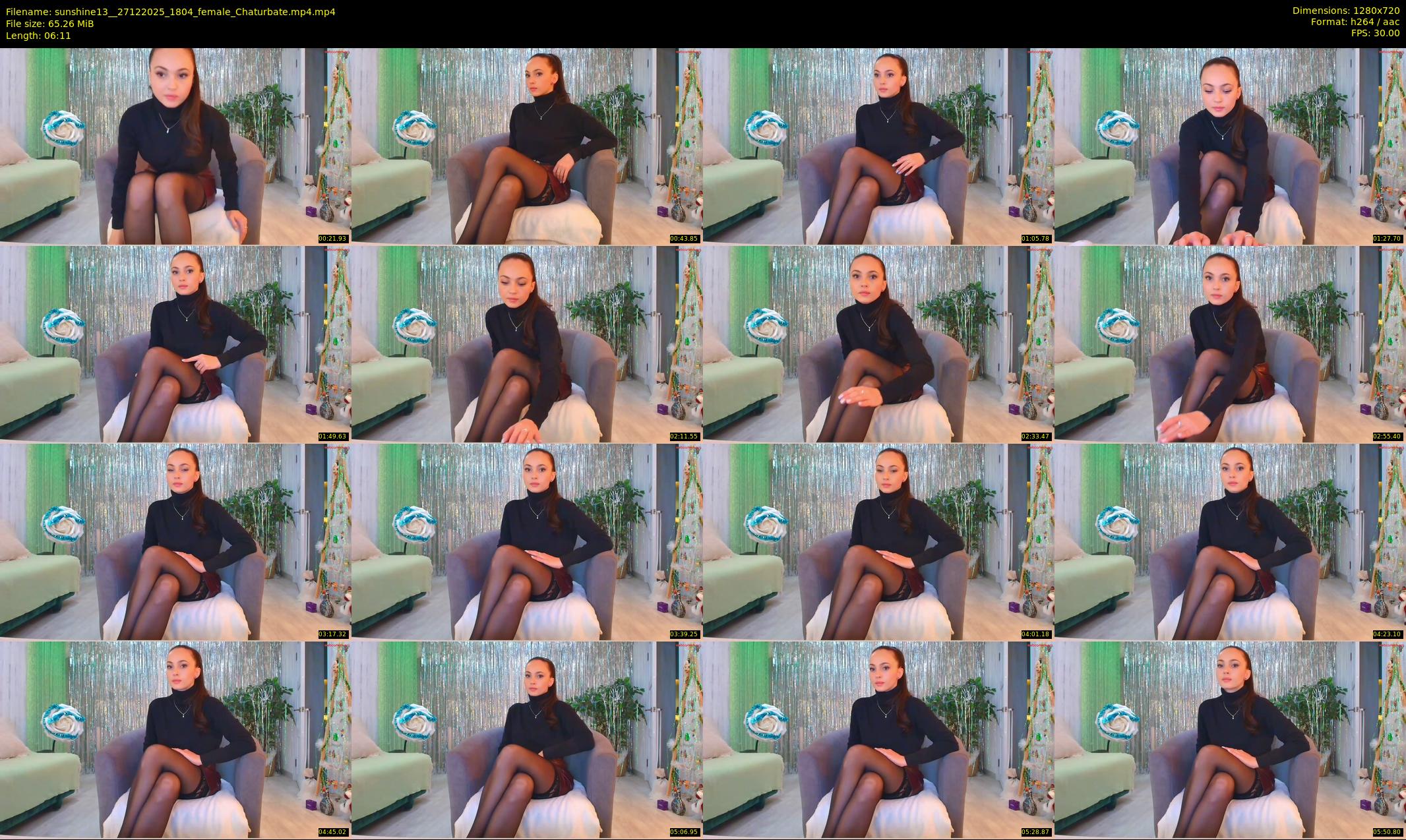 sunshine13_ — 7 minute Chaturbate female cam show recording, 720p, Dec 27, 2025