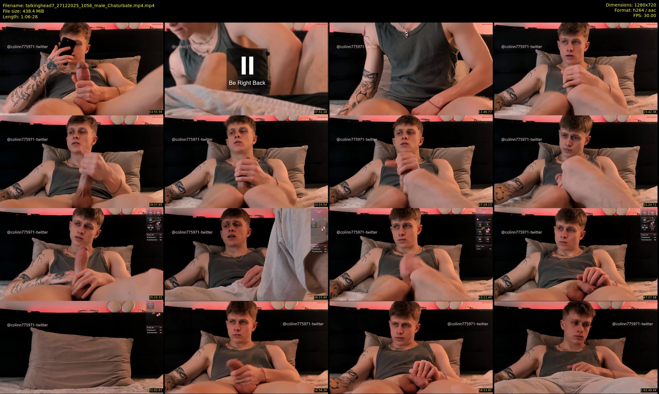 talkinghead7 — 67 minute Chaturbate male cam show recording, 720p, Dec 27, 2025