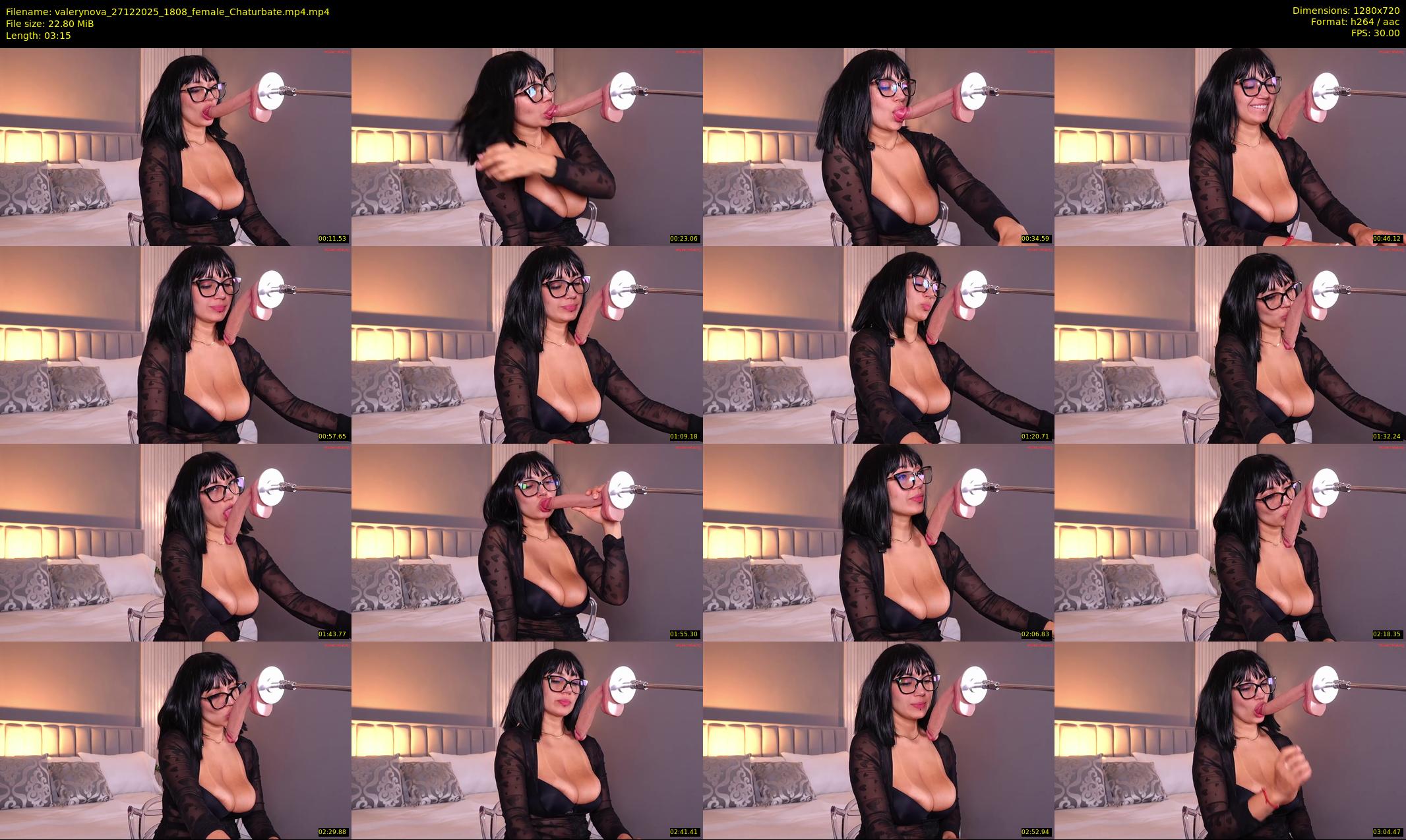 valerynova — 4 minute Chaturbate female cam show recording, 720p, Dec 27, 2025