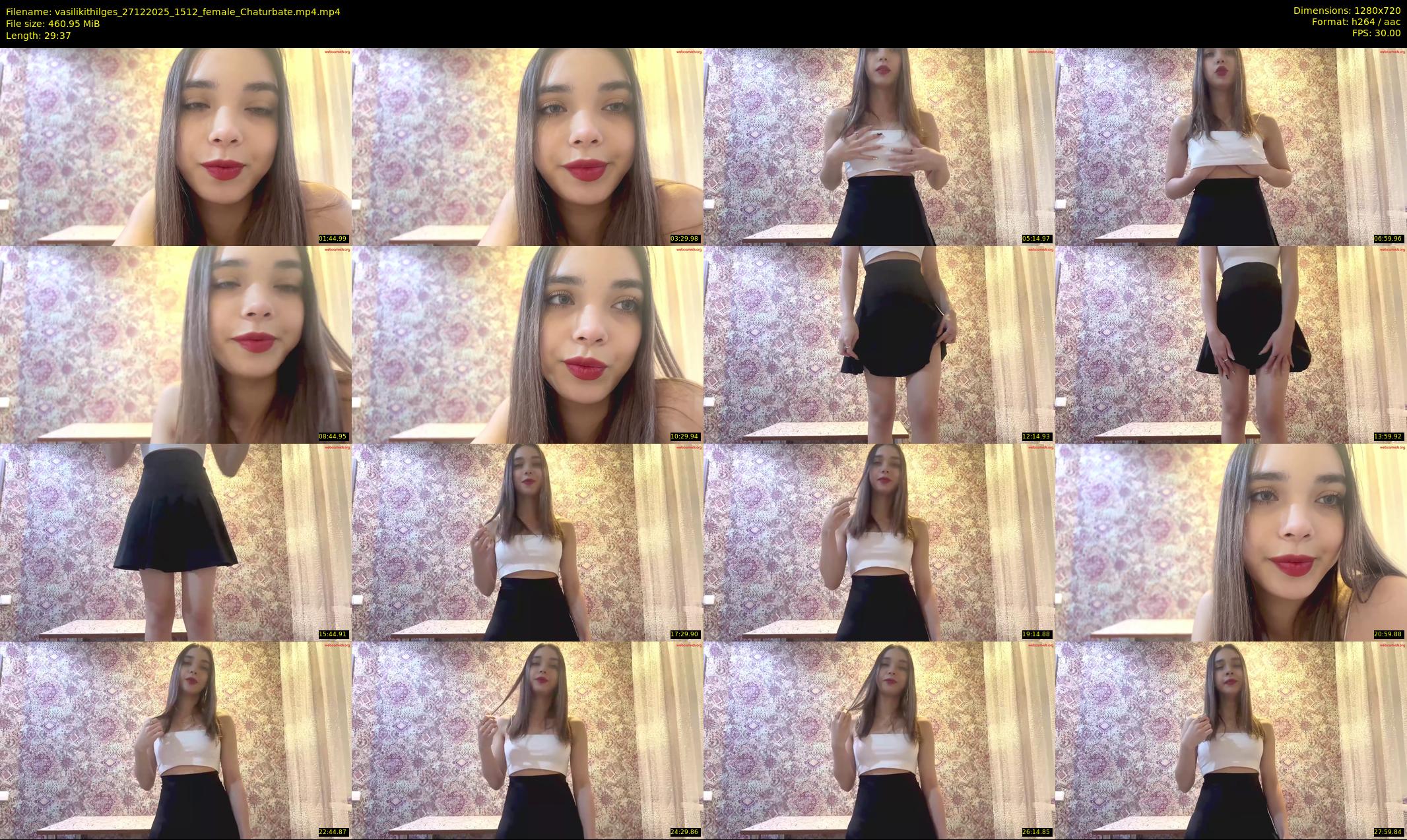 vasilikithilges — 30 minute Chaturbate female cam show recording, 720p, Dec 27, 2025