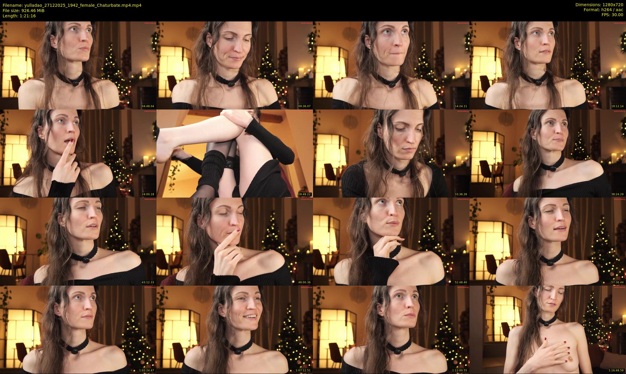 yulladao — 82 minute Chaturbate female cam show recording, 720p, Dec 27, 2025