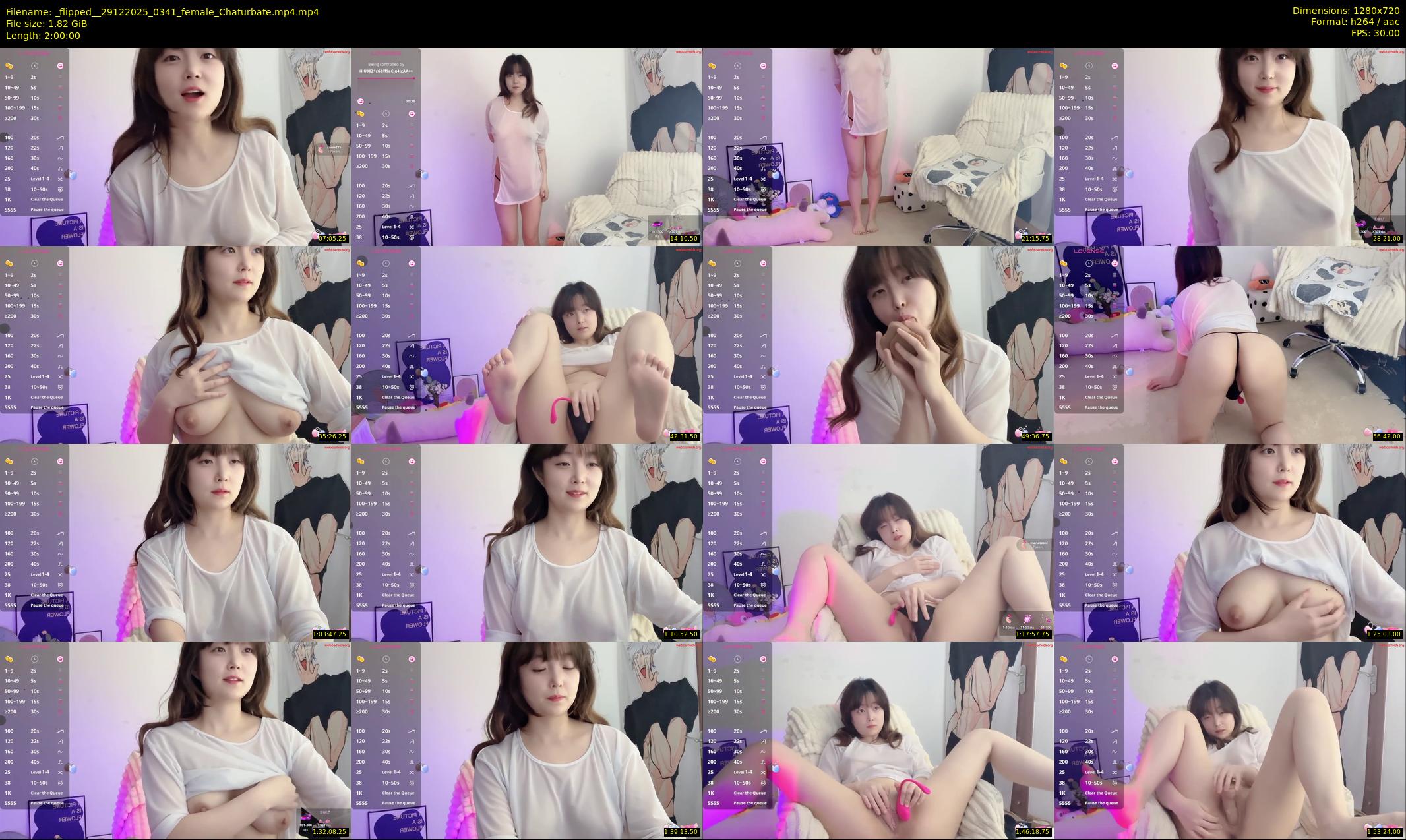 _flipped_ — 120 minute Chaturbate female cam show recording, 720p, Dec 29, 2025