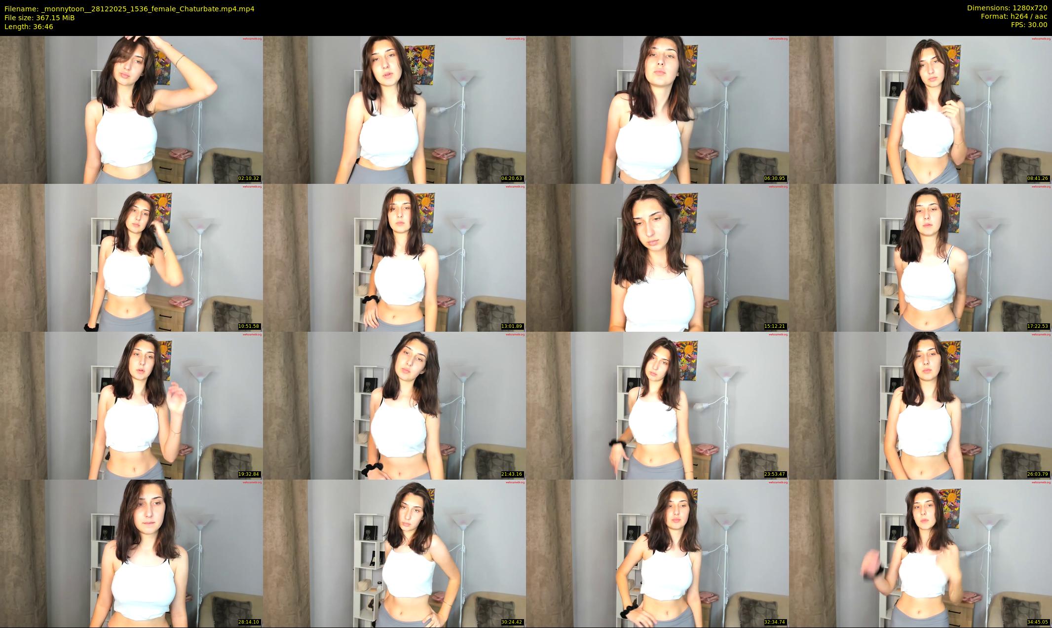 _monnytoon_ — 37 minute Chaturbate female cam show recording, 720p, Dec 28, 2025