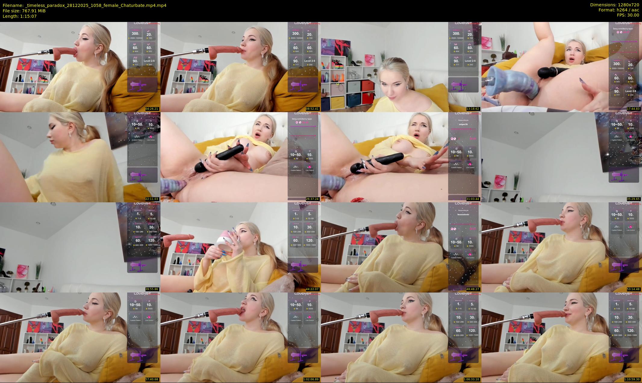 _timeless_paradox — 76 minute Chaturbate female cam show recording, 720p, Dec 28, 2025