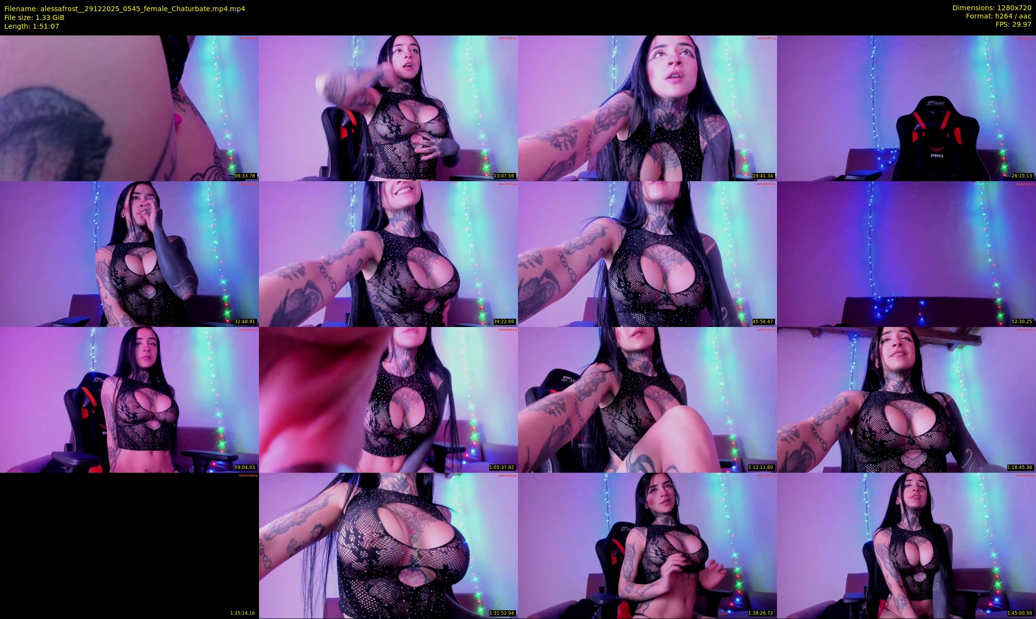 alessafrost_ — 112 minute Chaturbate female cam show recording, 720p, Dec 29, 2025