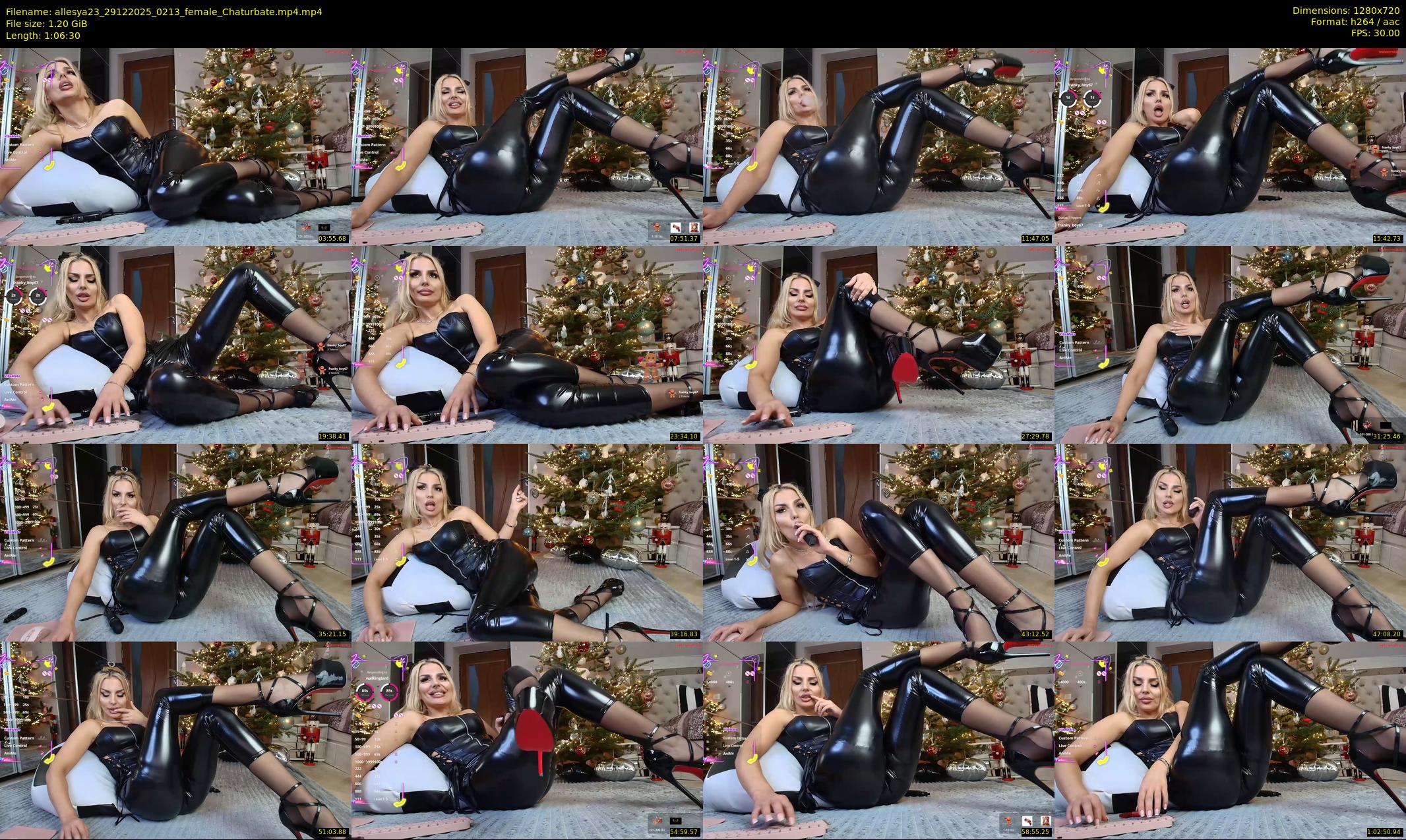allesya23 — 67 minute Chaturbate female cam show recording, 720p, Dec 29, 2025