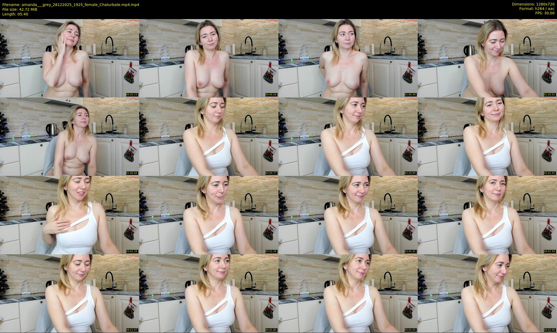 amanda___grey — 6 minute Chaturbate female cam show recording, 720p, Dec 28, 2025