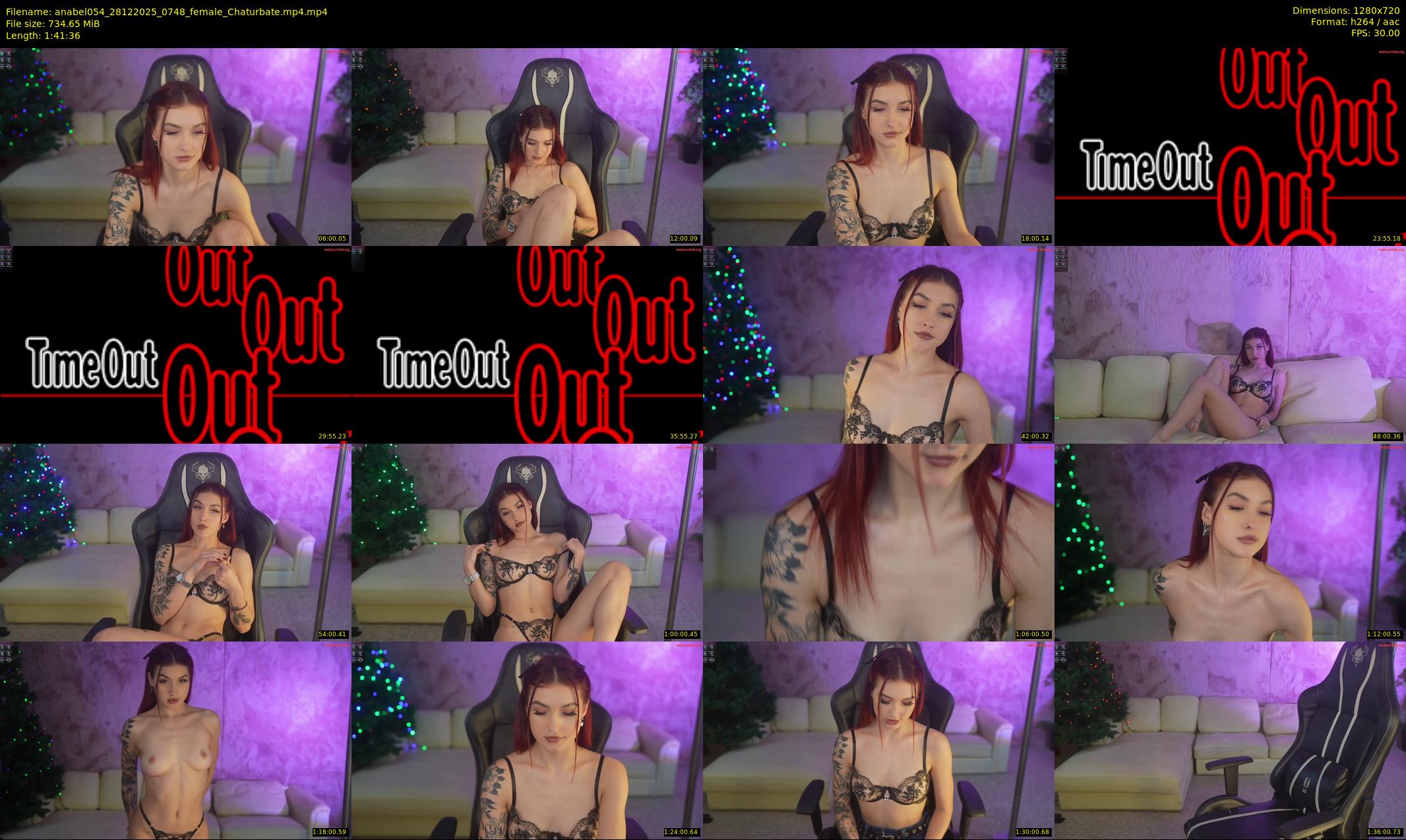 anabel054 — 102 minute Chaturbate female cam show recording, 720p, Dec 28, 2025