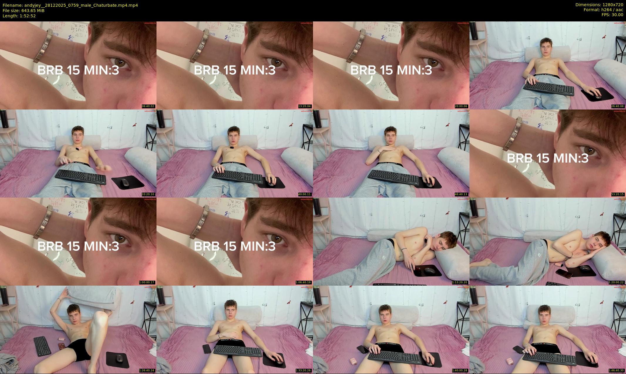 andyjey_ — 113 minute Chaturbate couple cam show recording, 720p, Dec 28, 2025
