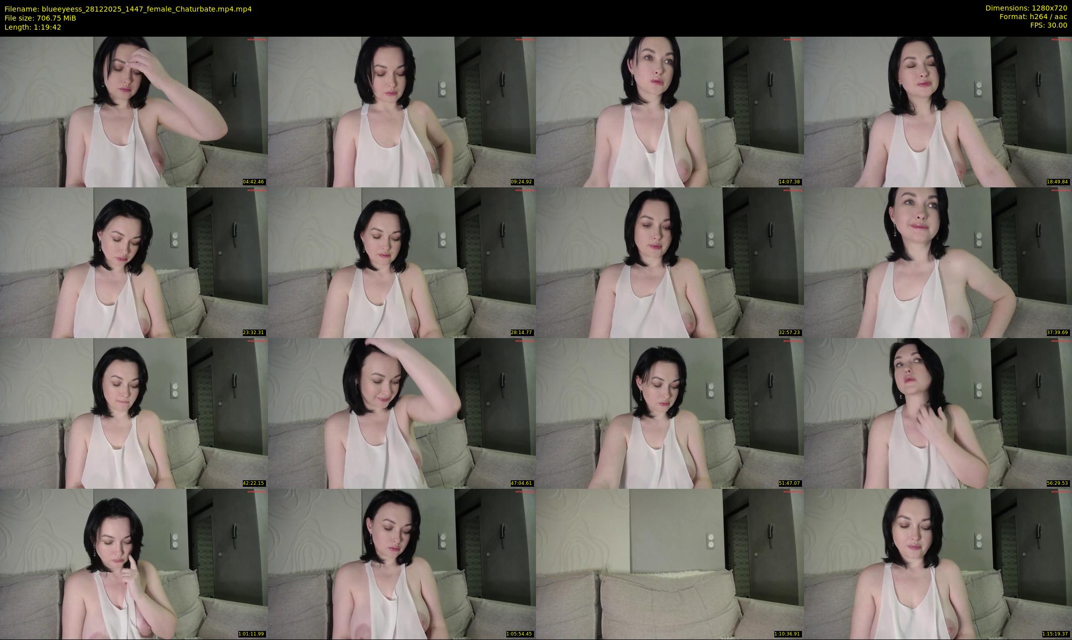 blueeyeess — 80 minute Chaturbate female cam show recording, 720p, Dec 28, 2025