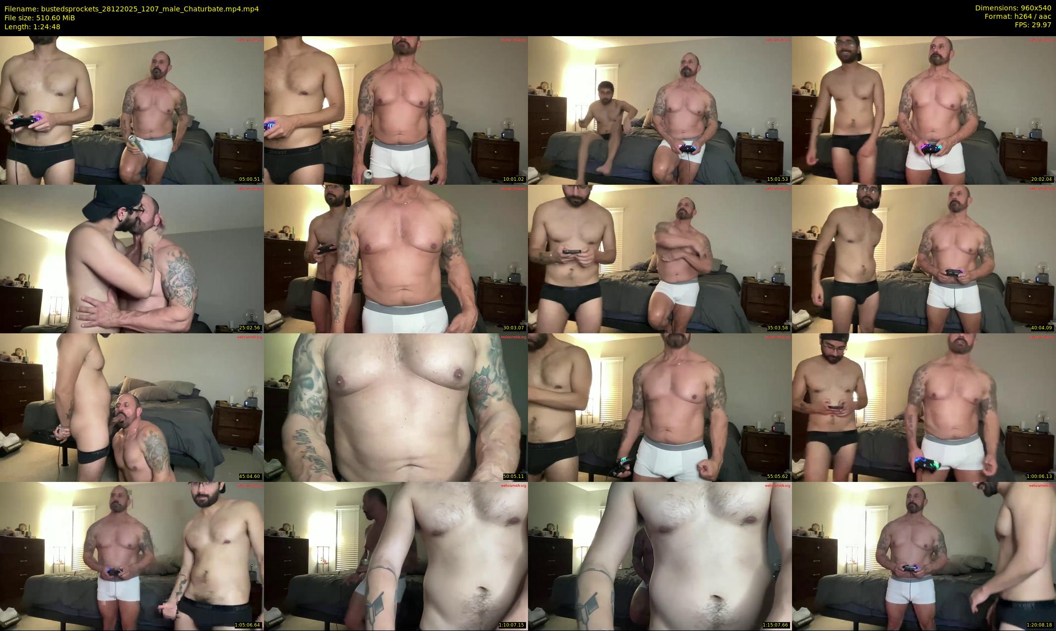 bustedsprockets — 85 minute Chaturbate male cam show recording, 480p, Dec 28, 2025