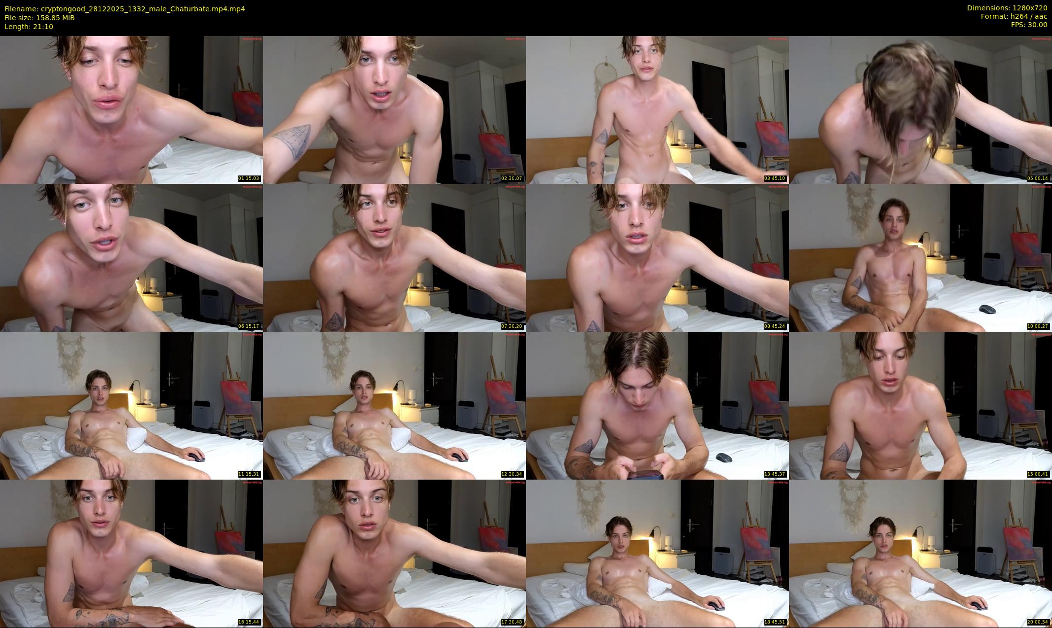 cryptongood — 22 minute Chaturbate male cam show recording, 720p, Dec 28, 2025