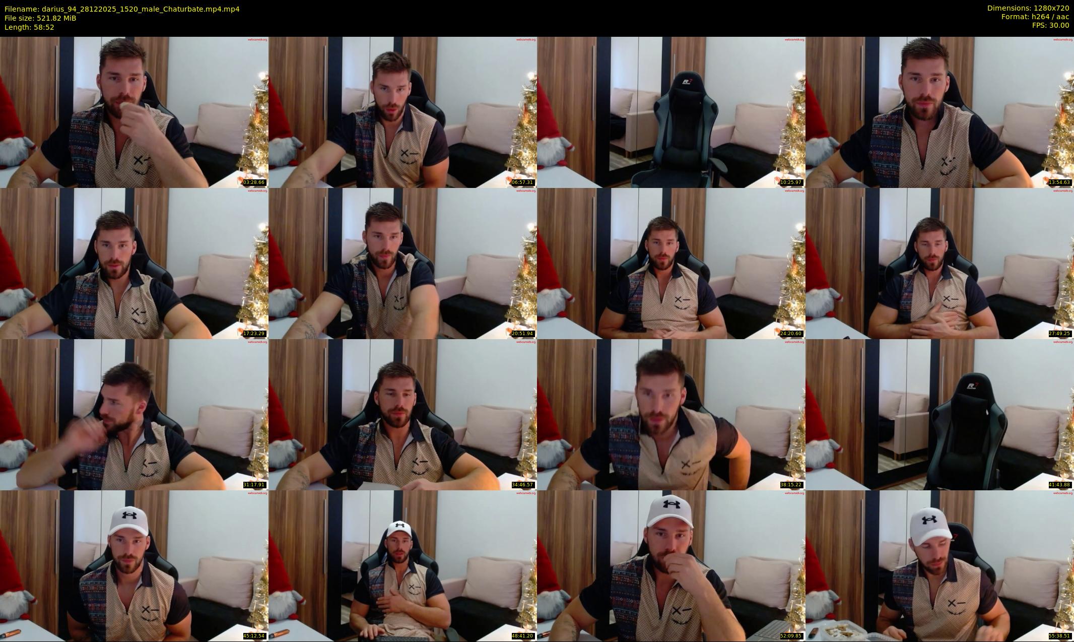 darius_94 — 59 minute Chaturbate male cam show recording, 720p, Dec 28, 2025