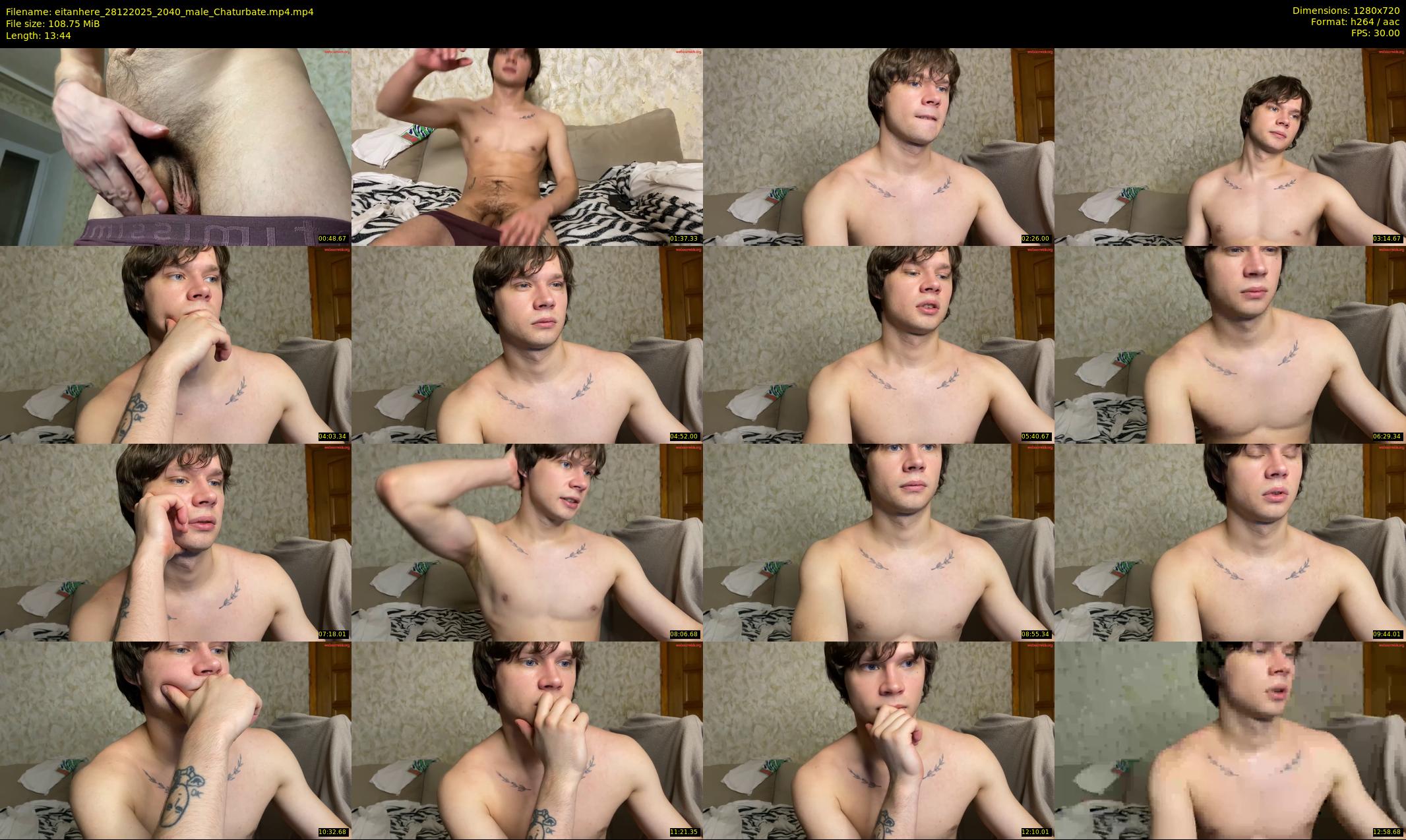 eitanhere — 14 minute Chaturbate male cam show recording, 720p, Dec 28, 2025