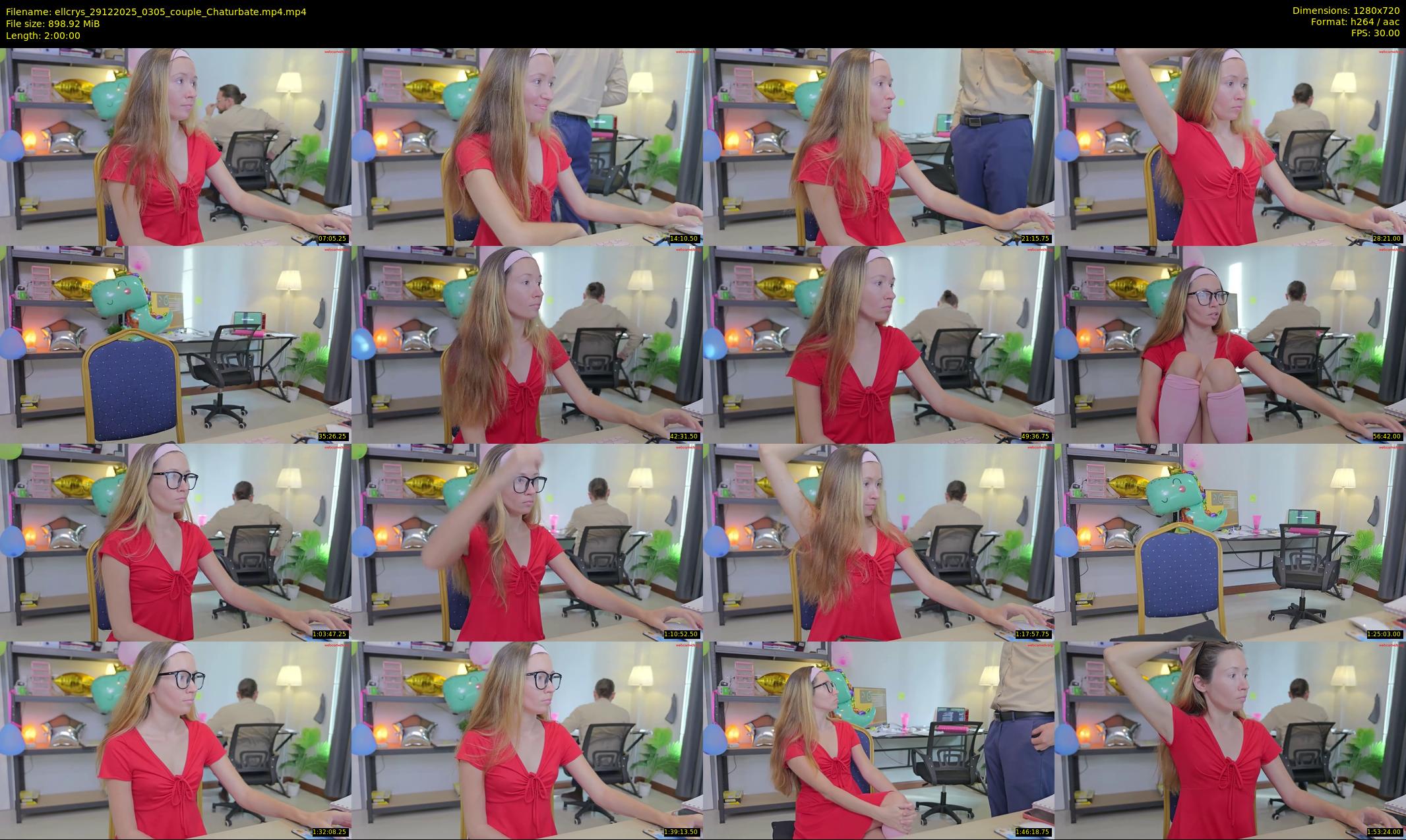 ellcrys — 120 minute Chaturbate couple cam show recording, 720p, Dec 29, 2025
