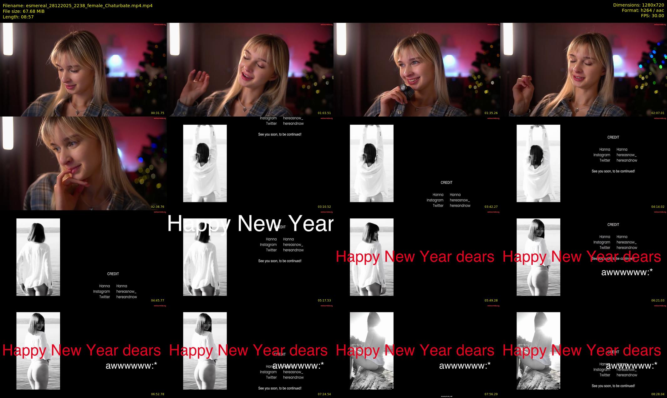 esmereal — 9 minute Chaturbate female cam show recording, 720p, Dec 28, 2025