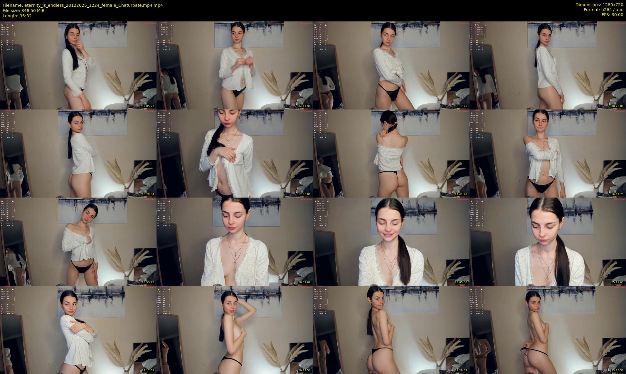 eternity_is_endless — 36 minute Chaturbate female cam show recording, 720p, Dec 28, 2025