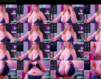 evelyne_rose — 55 minute Chaturbate female cam show recording, 720p, Dec 28, 2025
