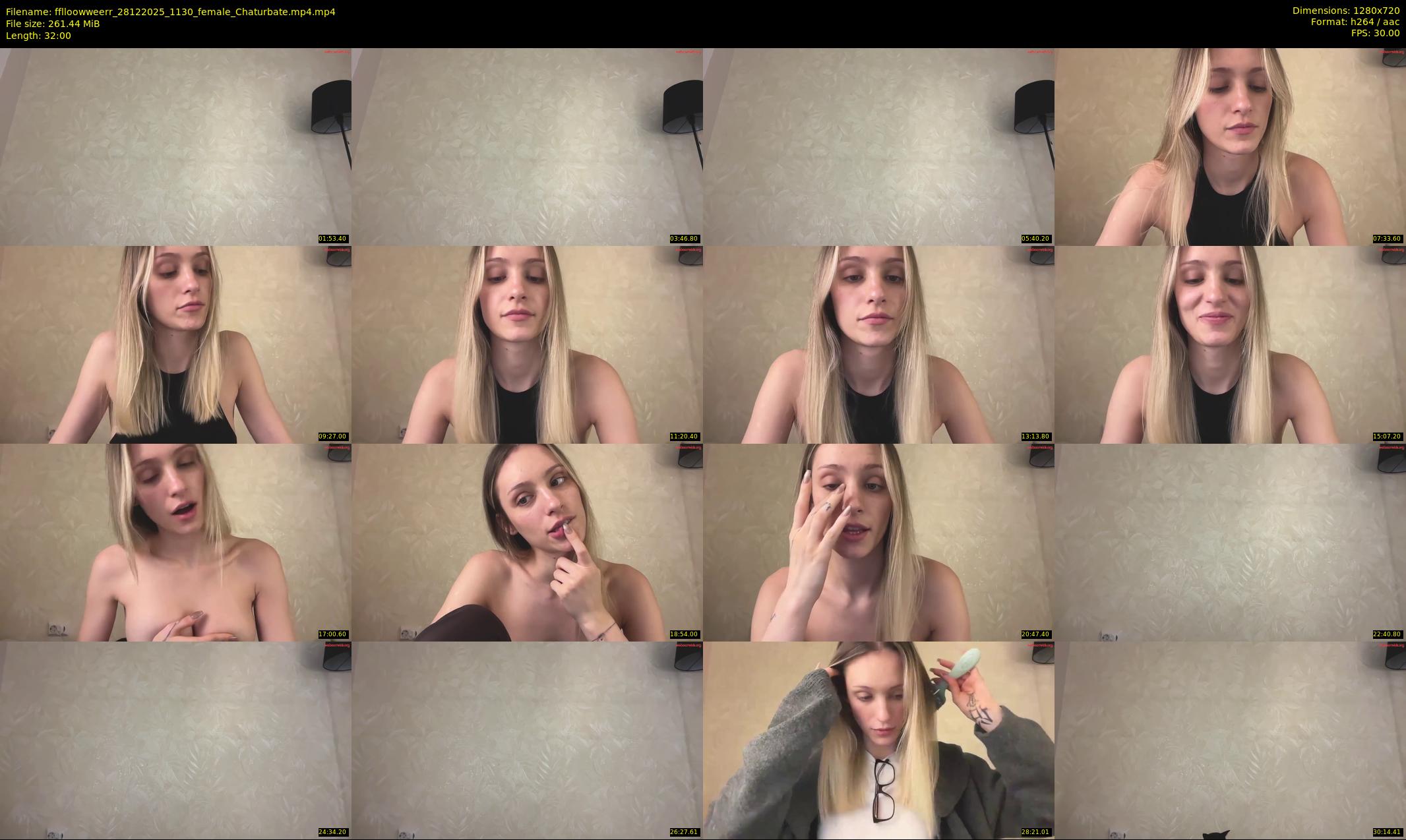 fflloowweerr — 32 minute Chaturbate couple cam show recording, 720p, Dec 28, 2025
