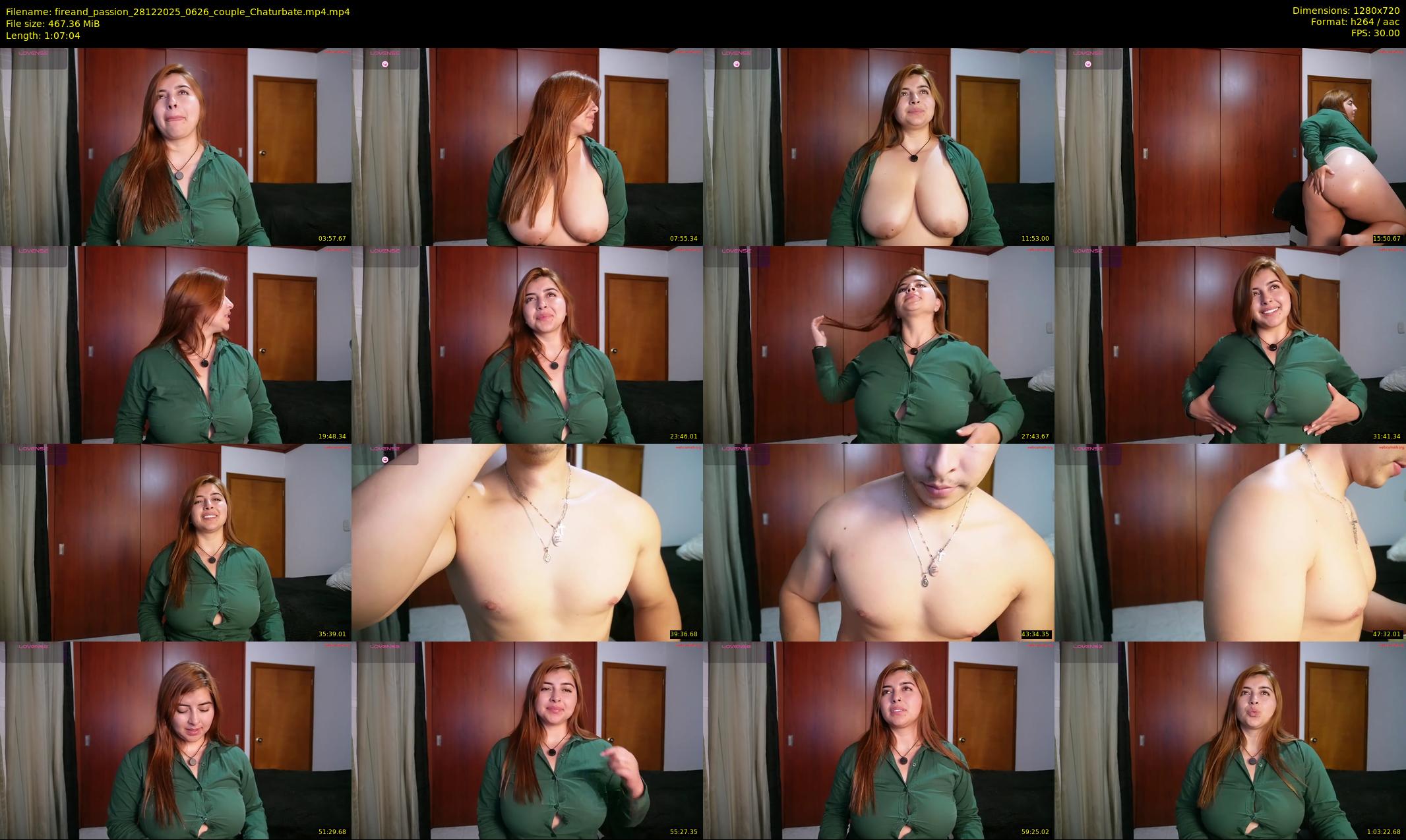 fireand_passion — 68 minute Chaturbate couple cam show recording, 720p, Dec 28, 2025