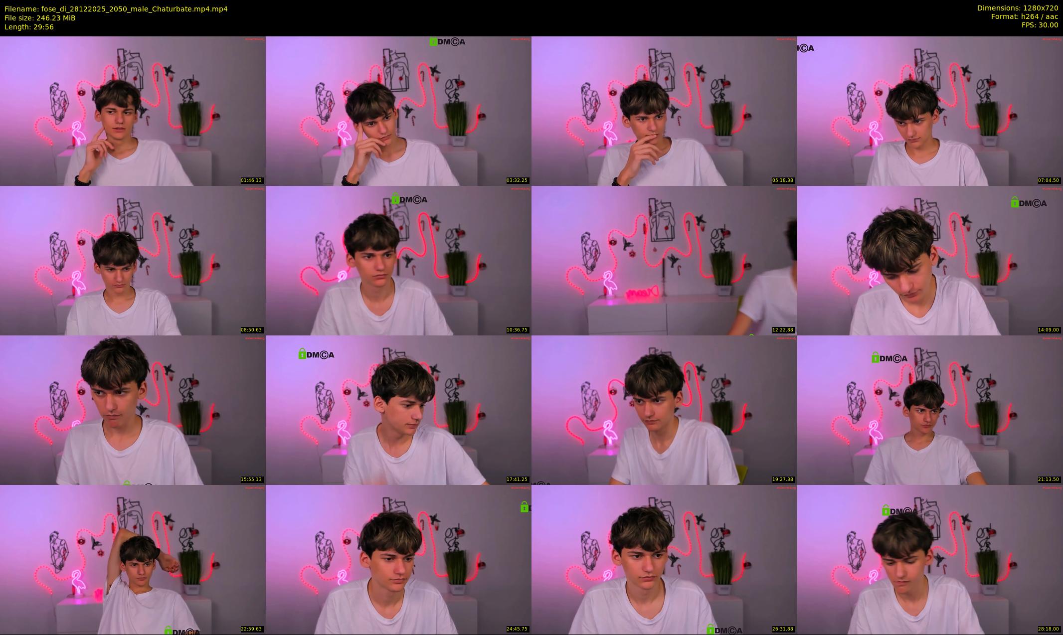 fose_di — 30 minute Chaturbate male cam show recording, 720p, Dec 28, 2025