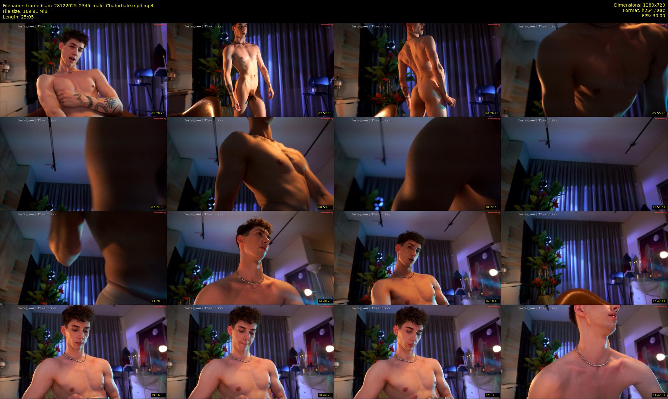 fromedcam — 26 minute Chaturbate male cam show recording, 720p, Dec 28, 2025