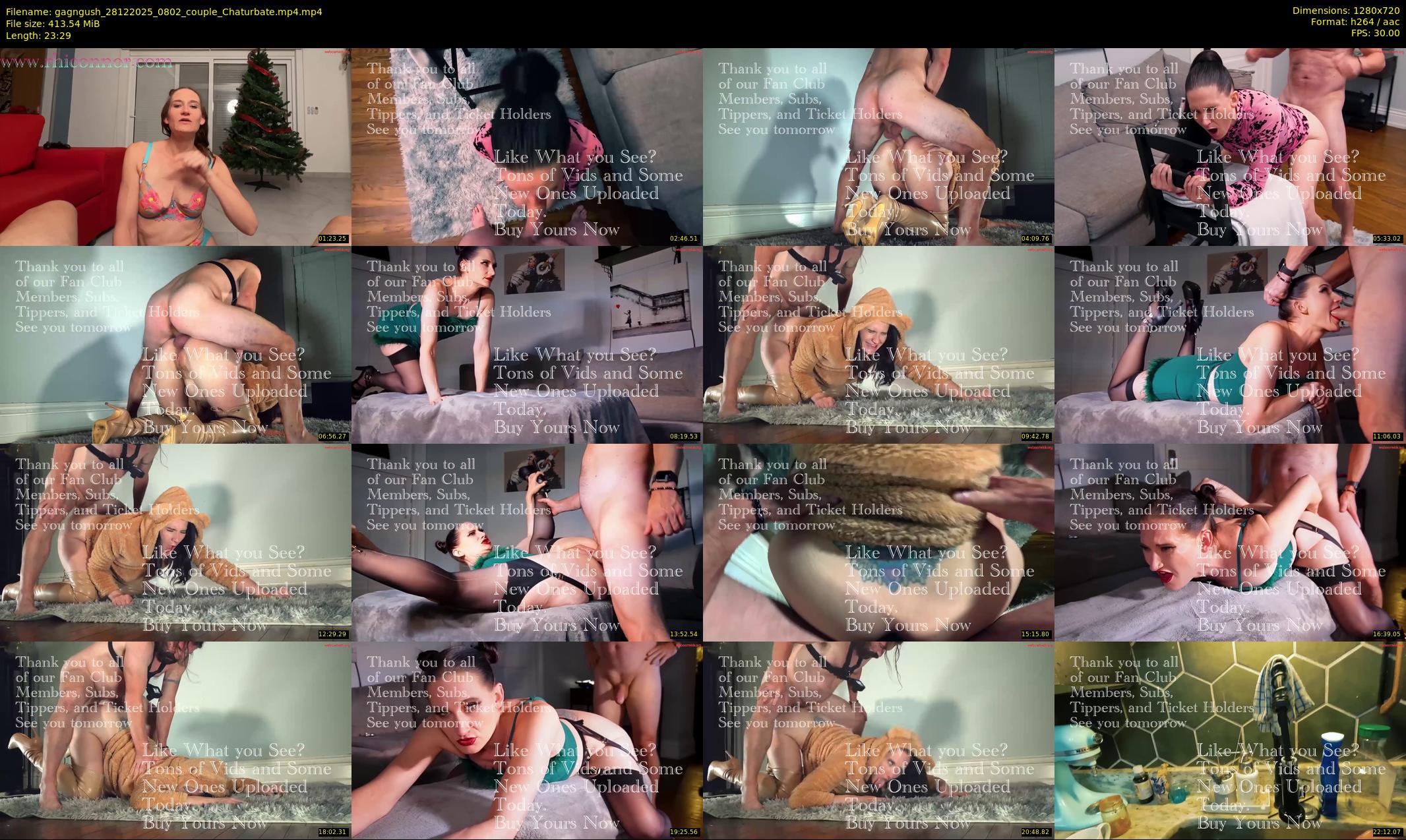 gagngush — 24 minute Chaturbate couple cam show recording, 720p, Dec 28, 2025
