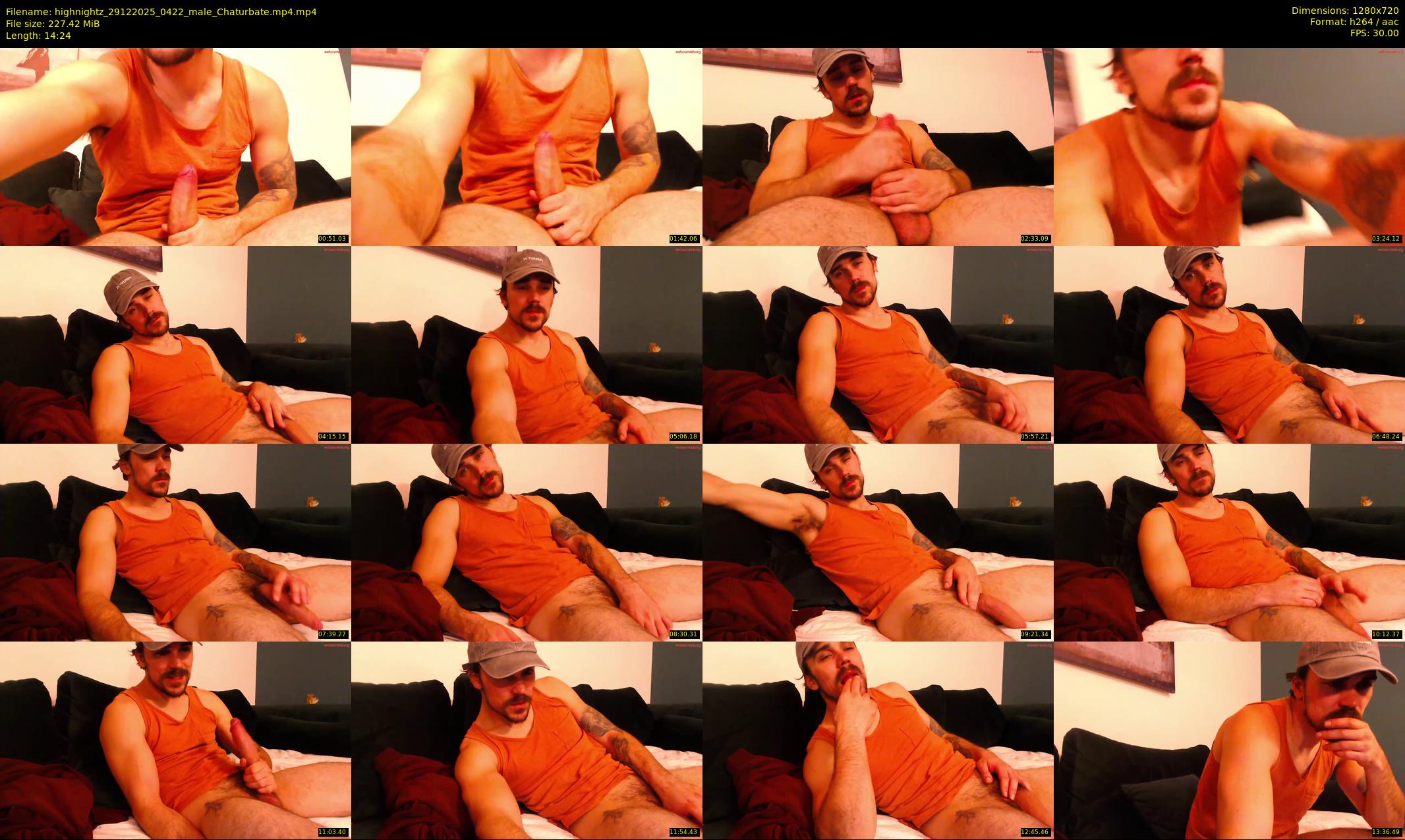 highnightz — 15 minute Chaturbate male cam show recording, 720p, Dec 29, 2025