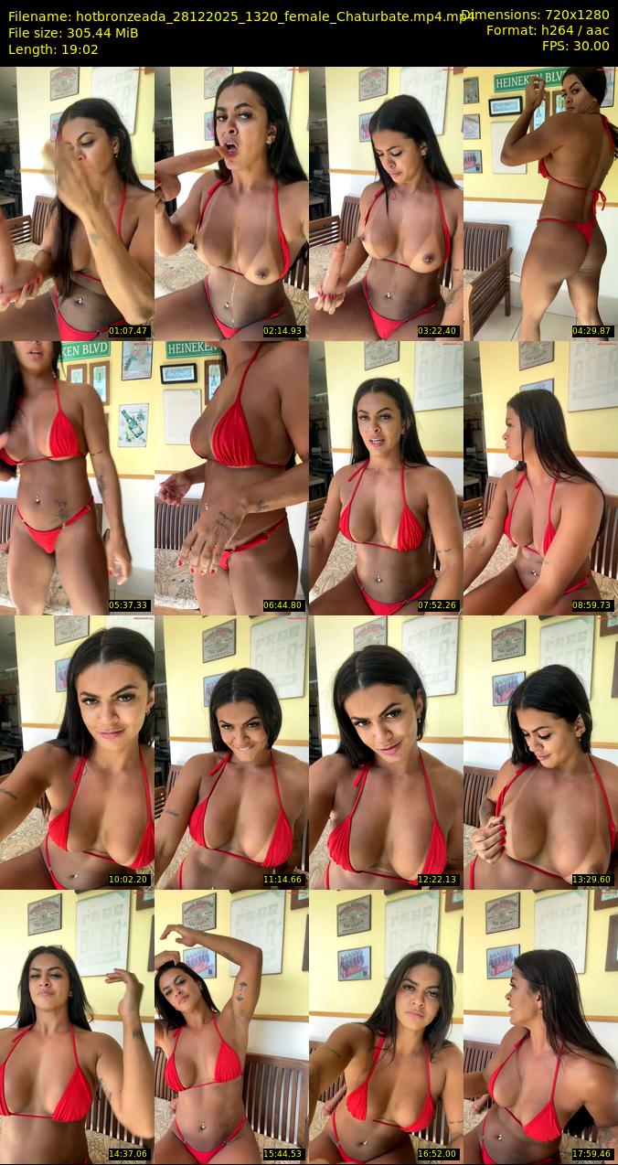 hotbronzeada — 20 minute Chaturbate female cam show recording, 1080p, Dec 28, 2025