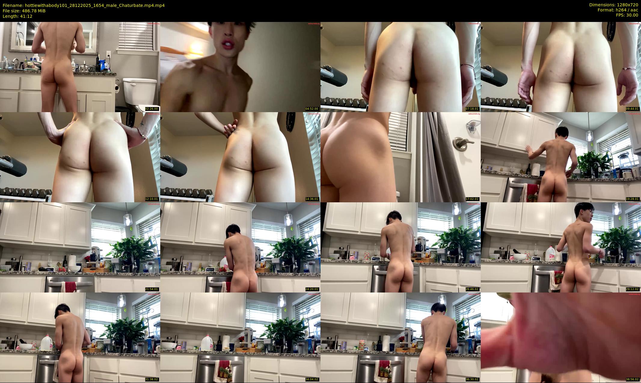 hottiewithabody101 — 42 minute Chaturbate male cam show recording, 720p, Dec 28, 2025