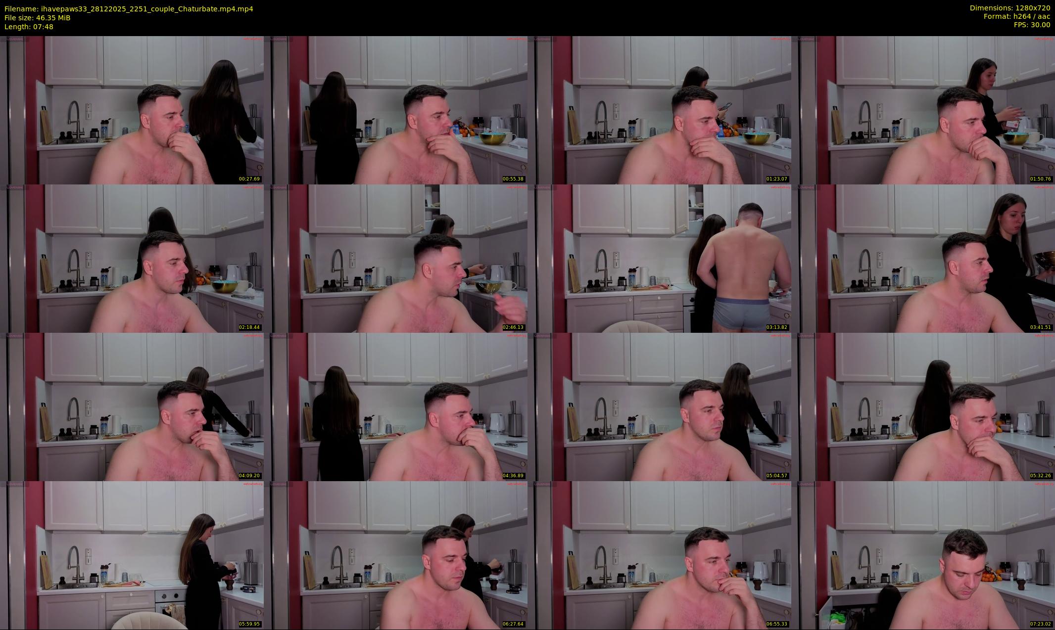 ihavepaws33 — 8 minute Chaturbate couple cam show recording, 720p, Dec 28, 2025