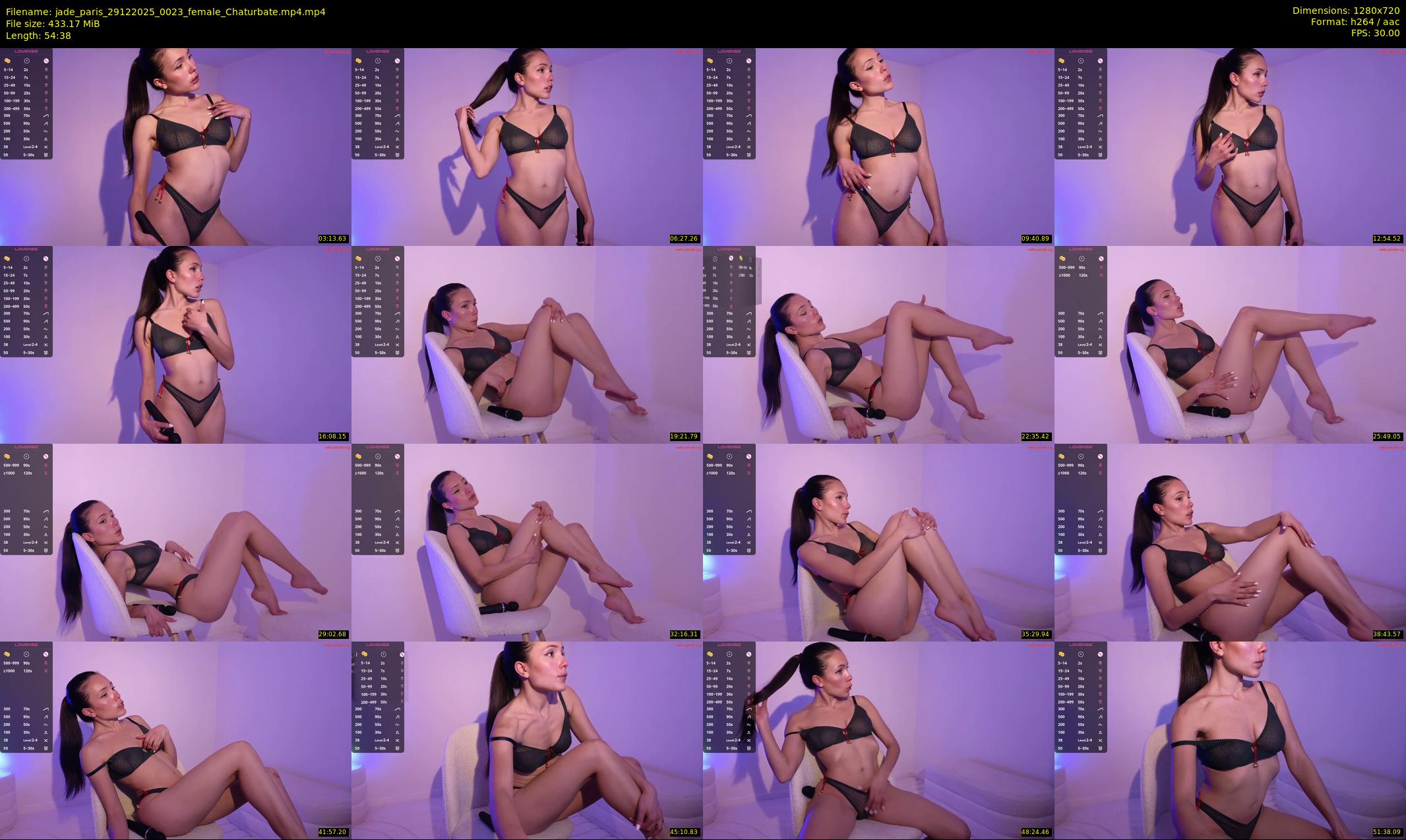 jade_paris — 55 minute Chaturbate female cam show recording, 720p, Dec 29, 2025
