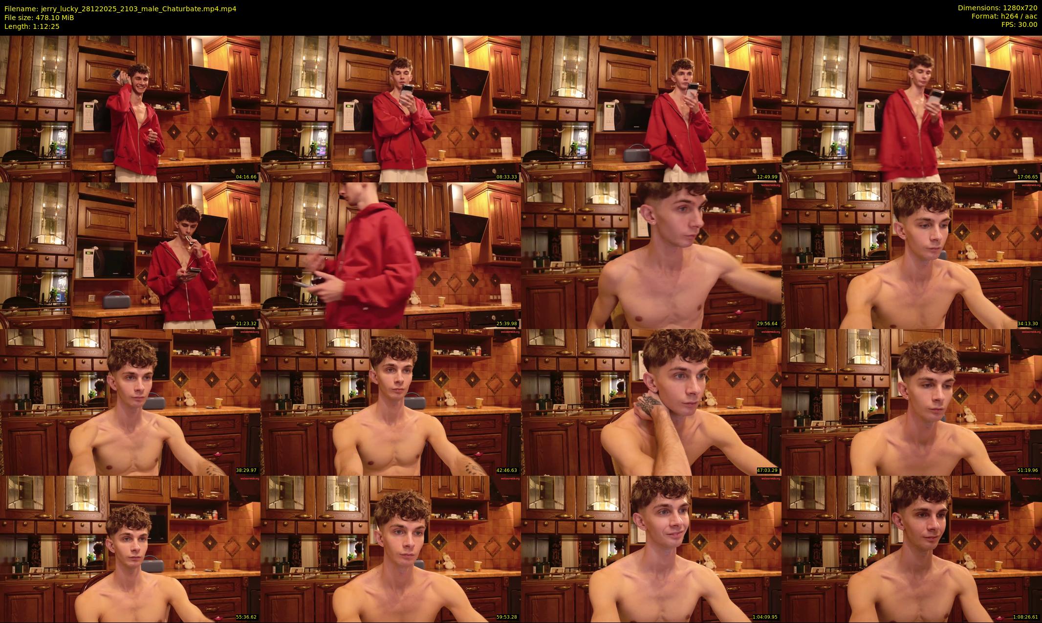jerry_lucky — 73 minute Chaturbate male cam show recording, 720p, Dec 28, 2025
