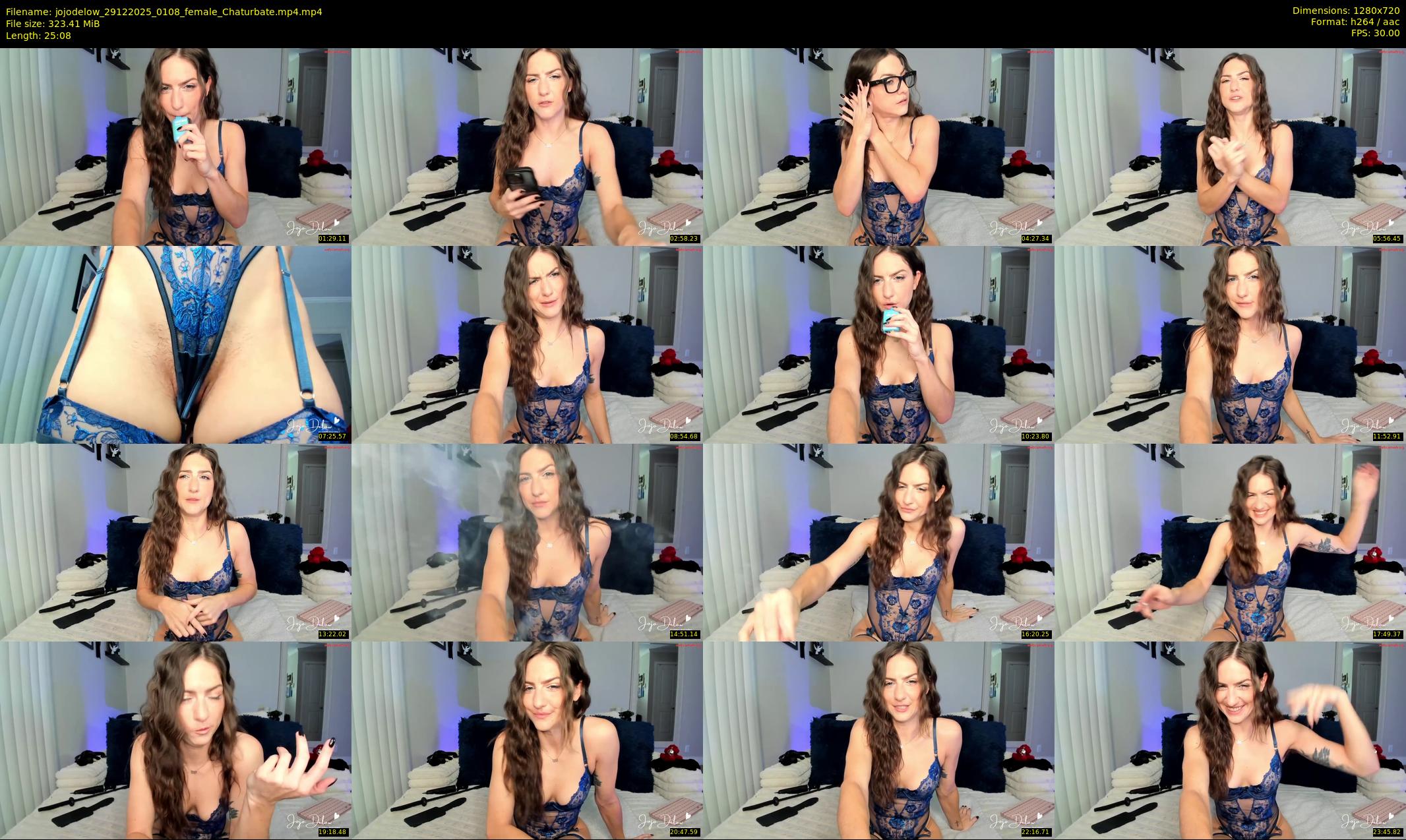 jojodelow — 26 minute Chaturbate female cam show recording, 720p, Dec 29, 2025