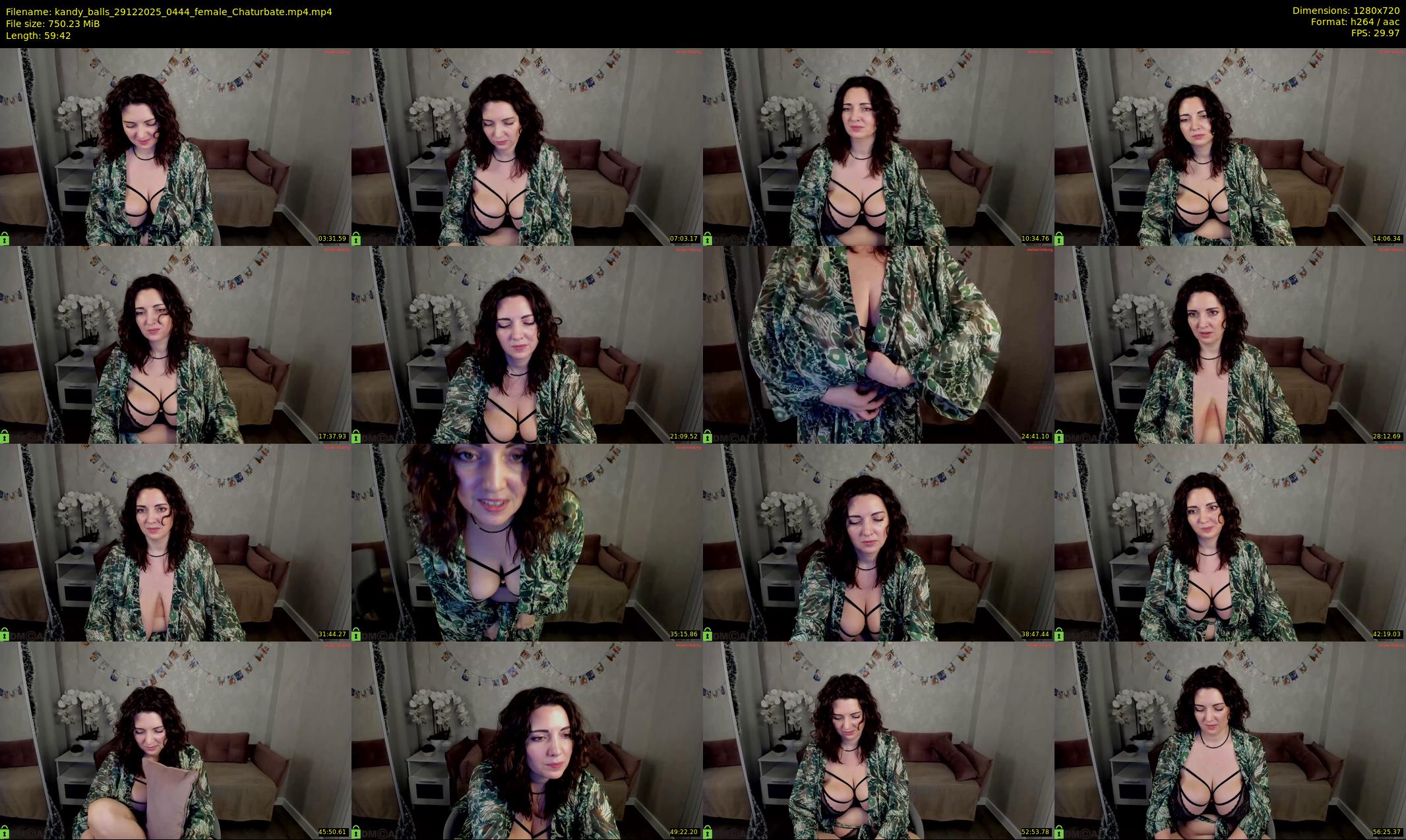 kandy_balls — 60 minute Chaturbate female cam show recording, 720p, Dec 29, 2025
