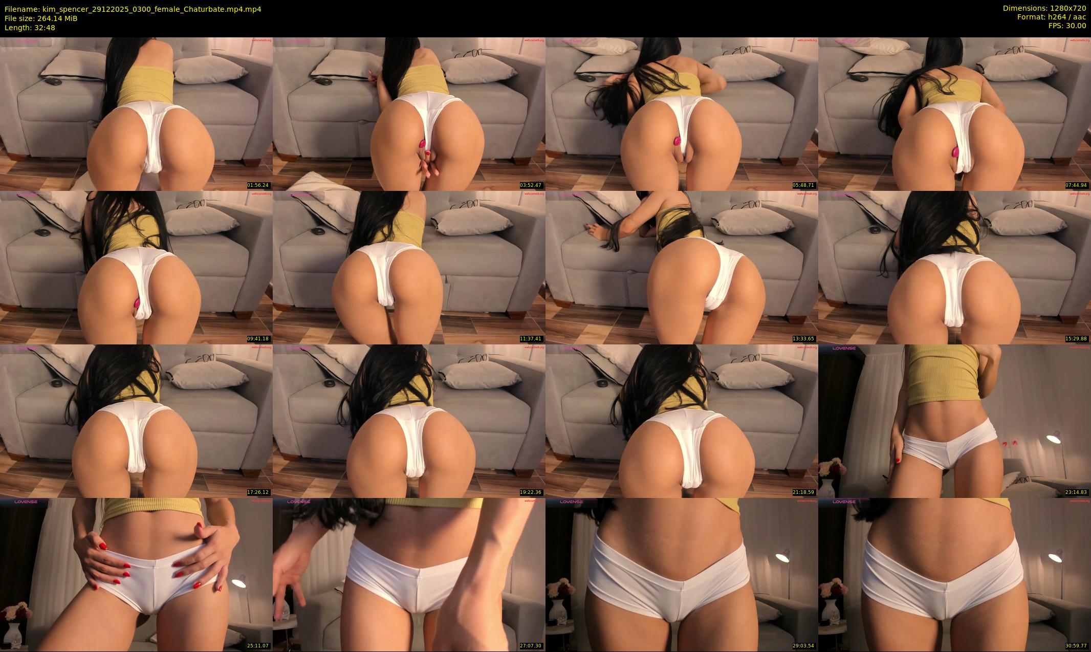 kim_spencer — 33 minute Chaturbate female cam show recording, 720p, Dec 29, 2025