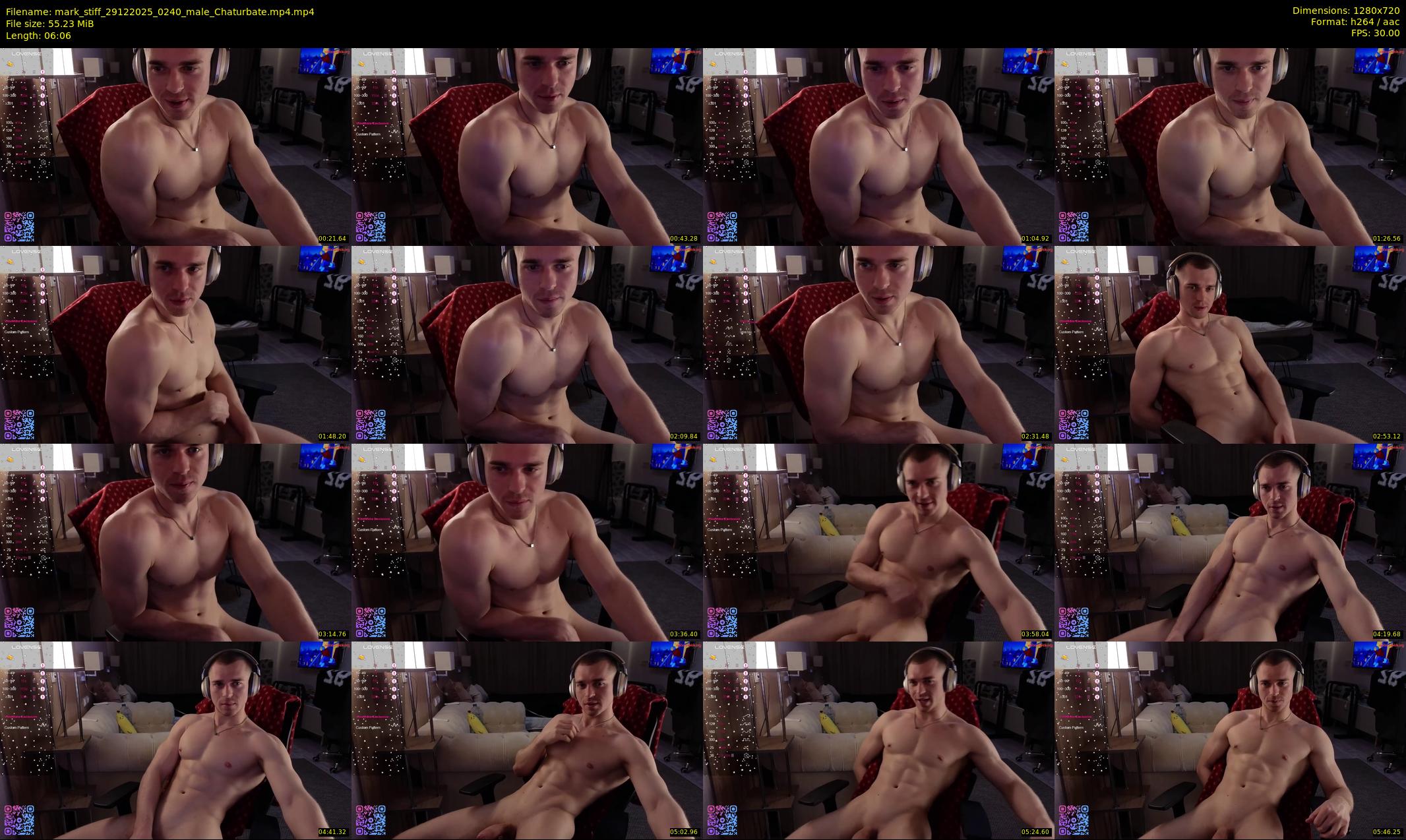 mark_stiff — 7 minute Chaturbate male cam show recording, 720p, Dec 29, 2025