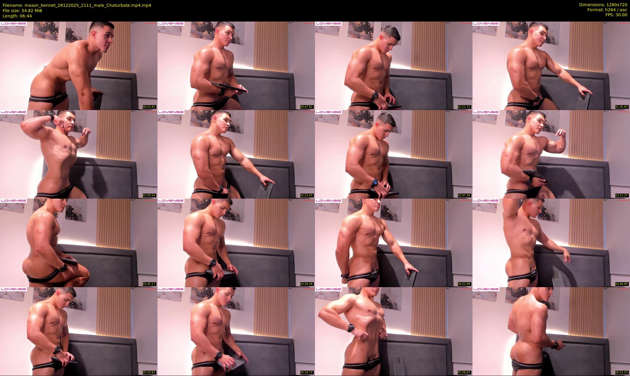 mason_bennet — 7 minute Chaturbate male cam show recording, 720p, Dec 28, 2025