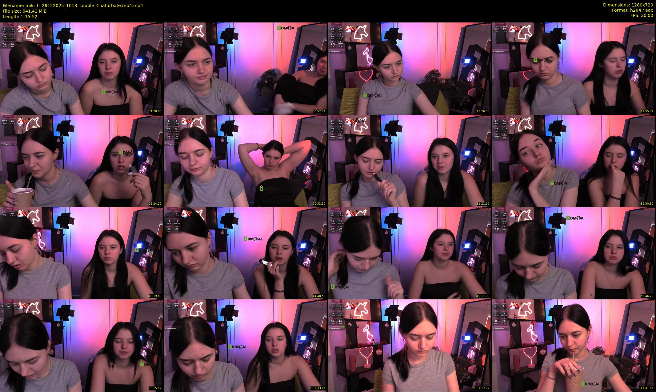miki_ti — 76 minute Chaturbate female cam show recording, 720p, Dec 28, 2025