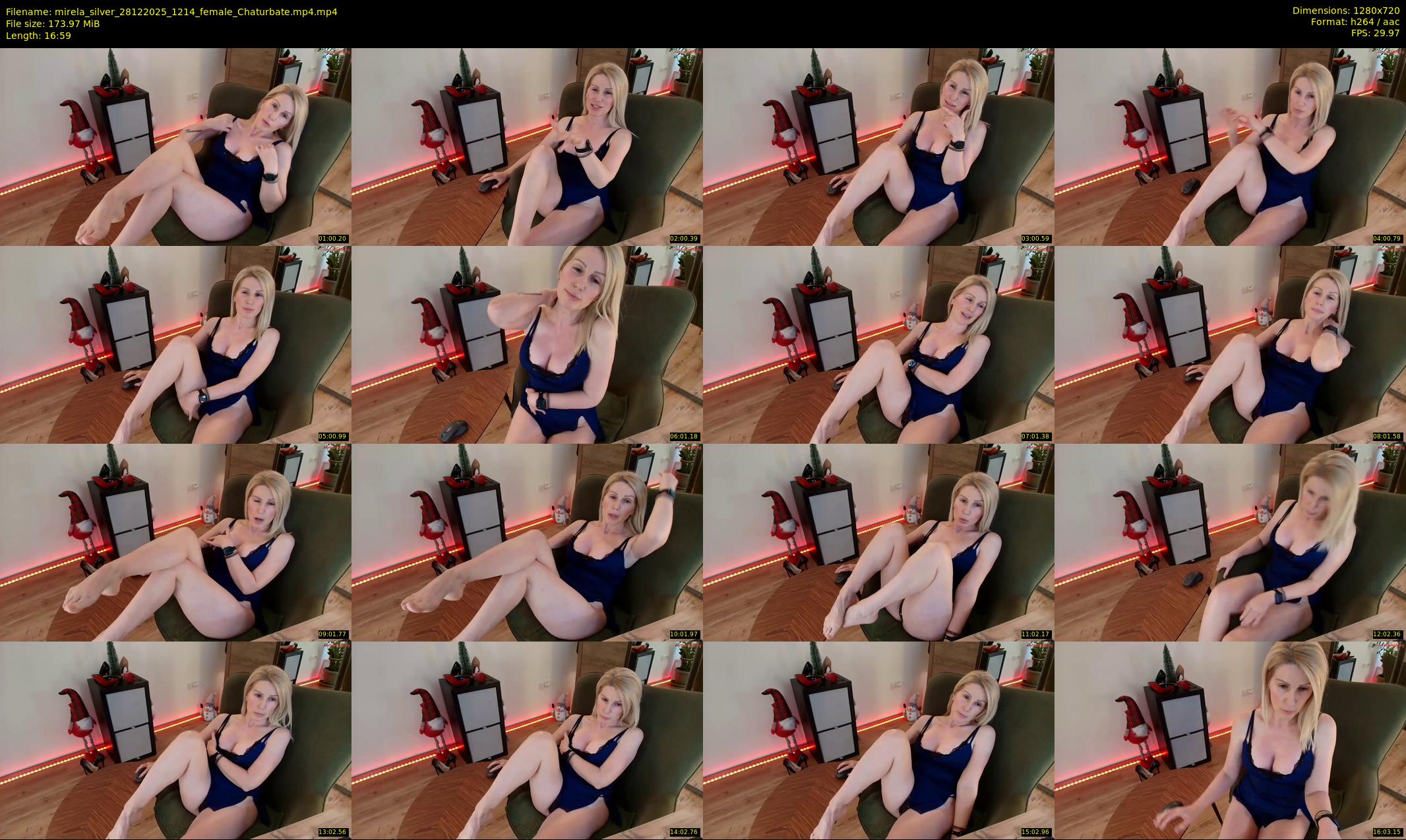 mirela_silver — 17 minute Chaturbate female cam show recording, 720p, Dec 28, 2025