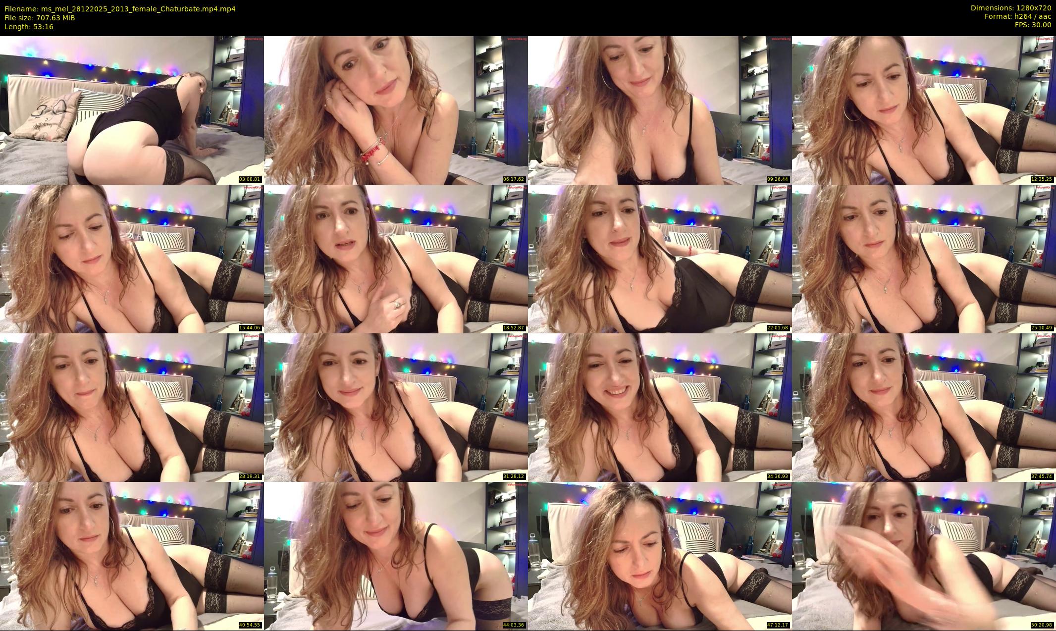 ms_mel — 54 minute Chaturbate female cam show recording, 720p, Dec 28, 2025