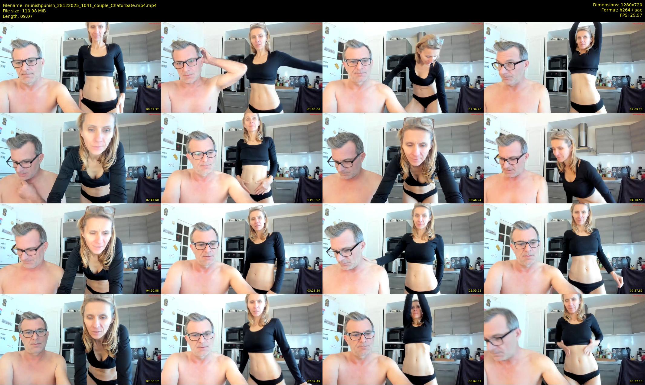 munishpunish — 10 minute Chaturbate couple cam show recording, 720p, Dec 28, 2025