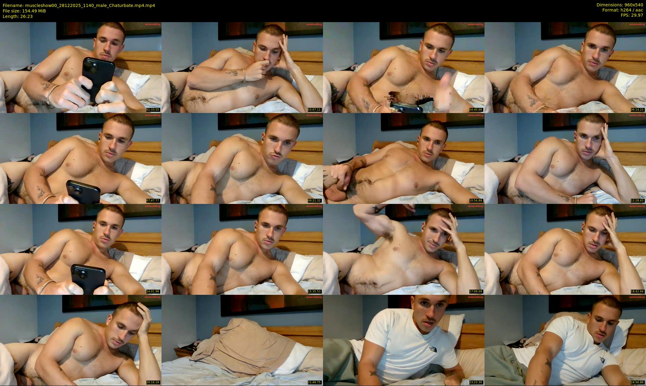 muscleshow00 — 27 minute Chaturbate male cam show recording, 480p, Dec 28, 2025
