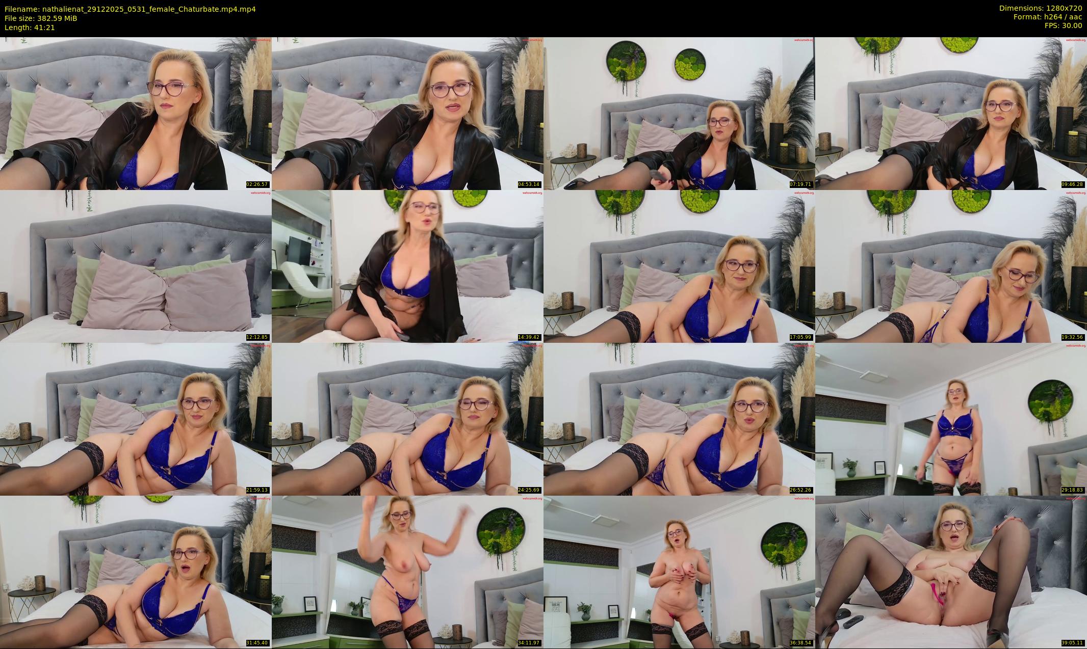 nathalienat — 42 minute Chaturbate female cam show recording, 720p, Dec 29, 2025