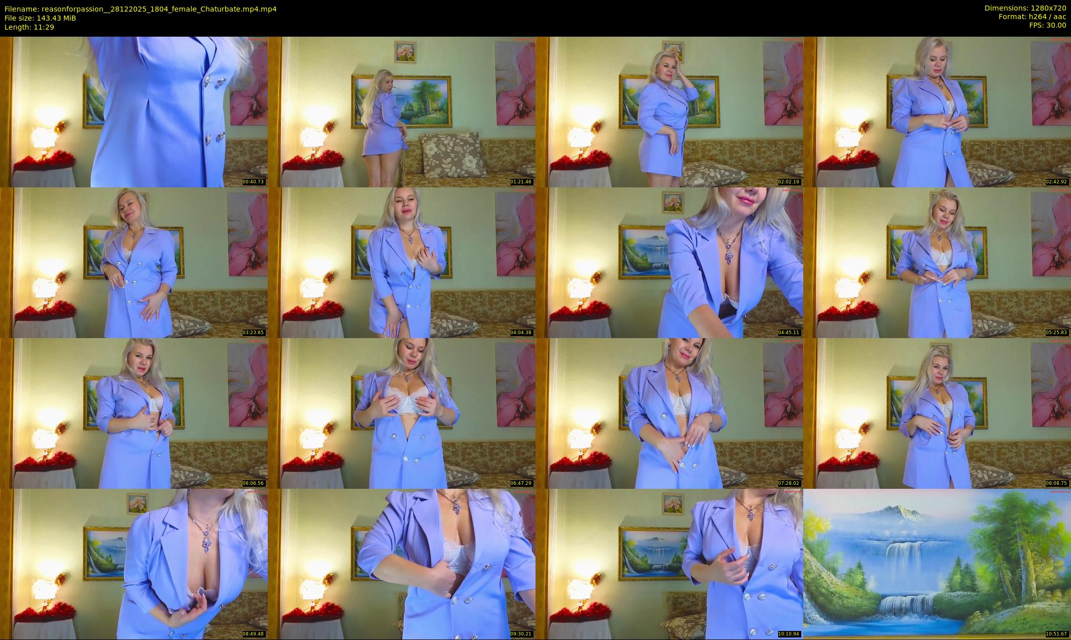 reasonforpassion_ — 12 minute Chaturbate female cam show recording, 720p, Dec 28, 2025