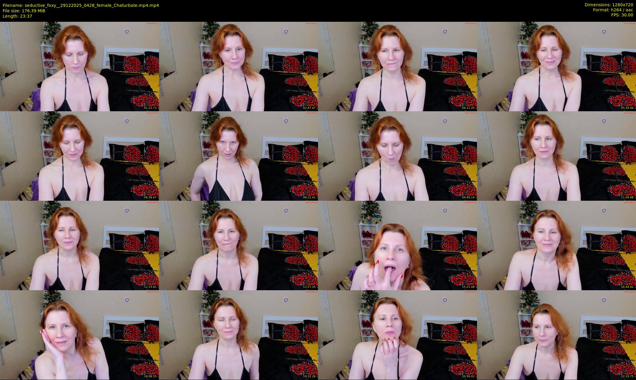 seductive_foxy_ — 24 minute Chaturbate female cam show recording, 720p, Dec 29, 2025