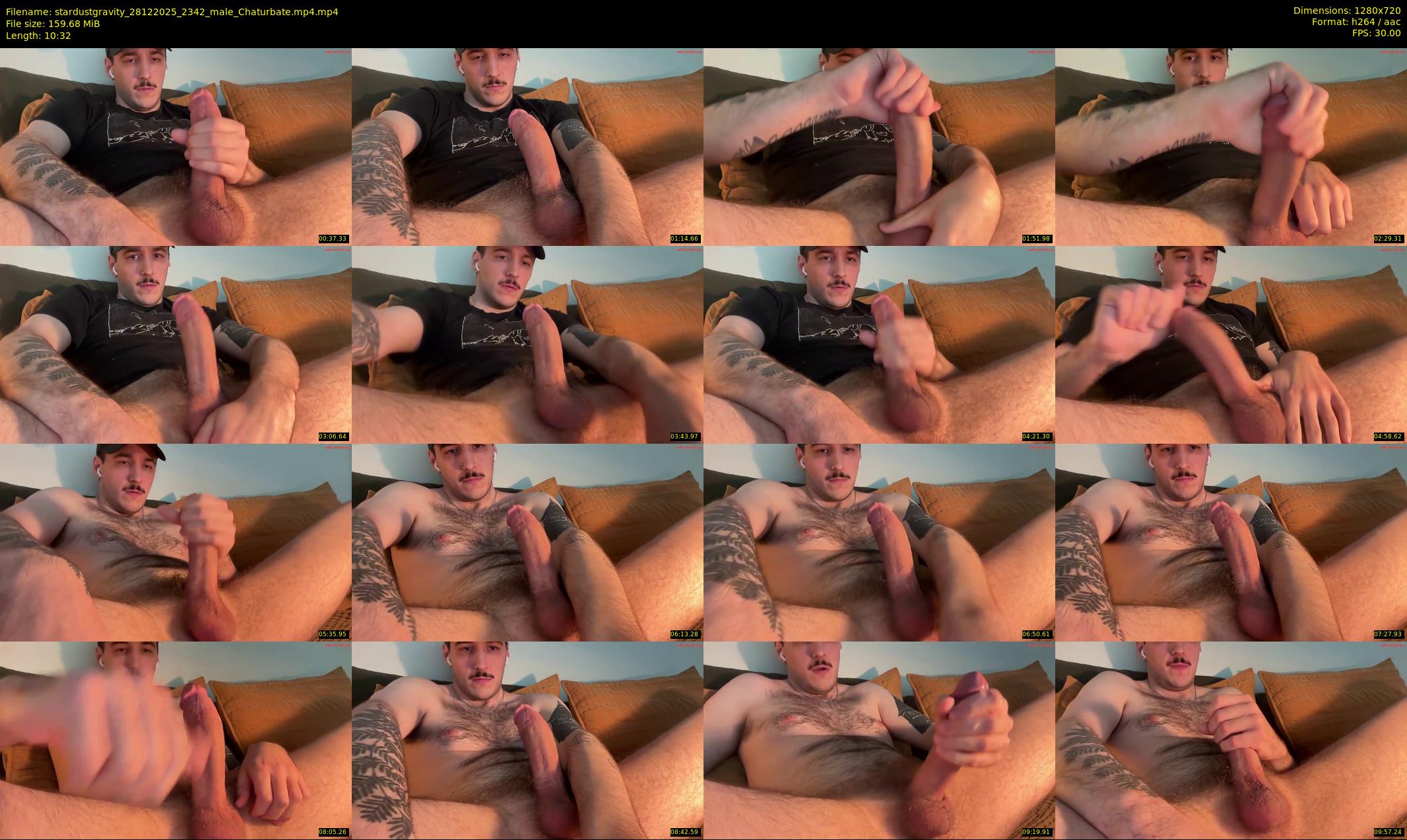 stardustgravity — 11 minute Chaturbate male cam show recording, 720p, Dec 28, 2025