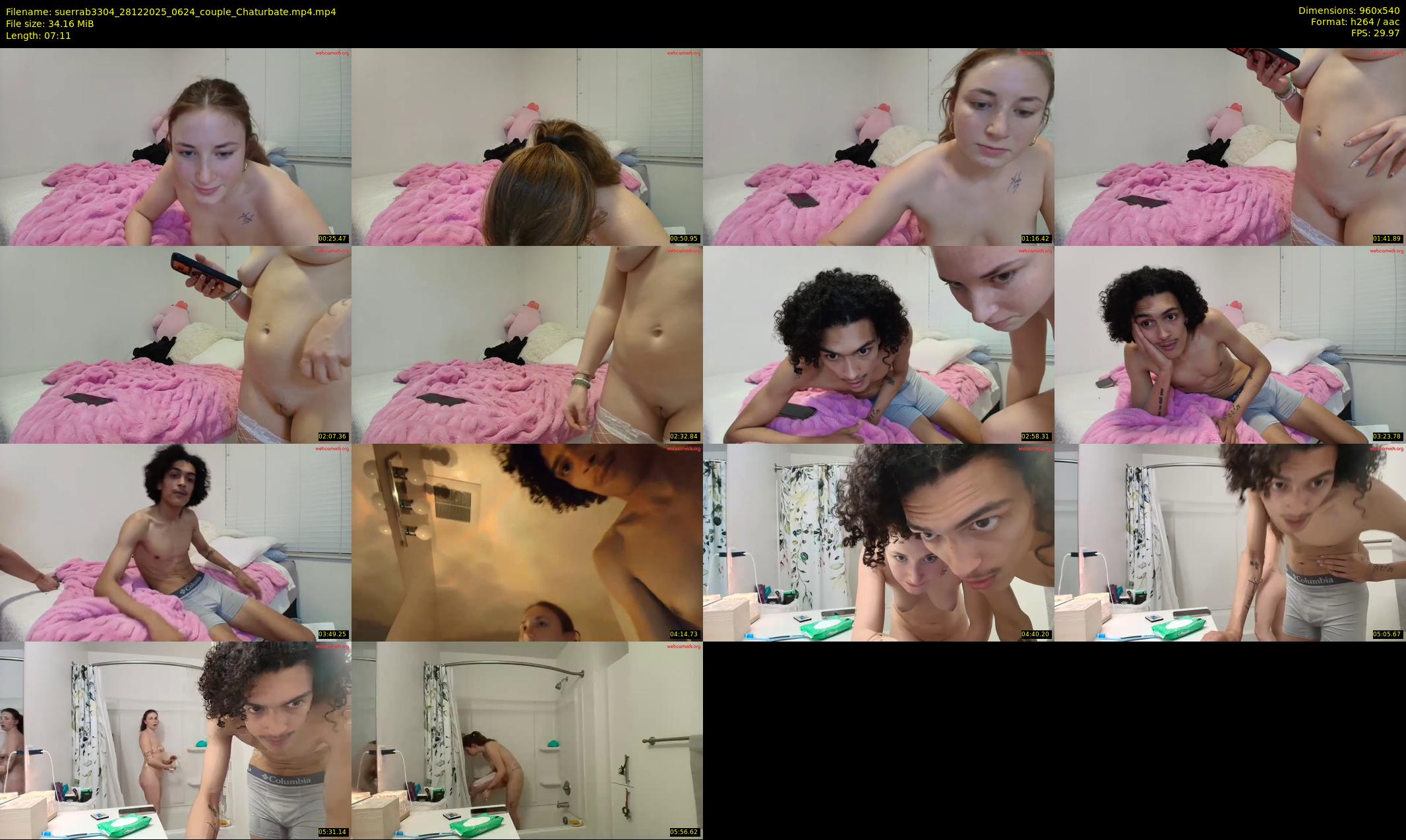 suerrab3304 — 8 minute Chaturbate couple cam show recording, 480p, Dec 28, 2025